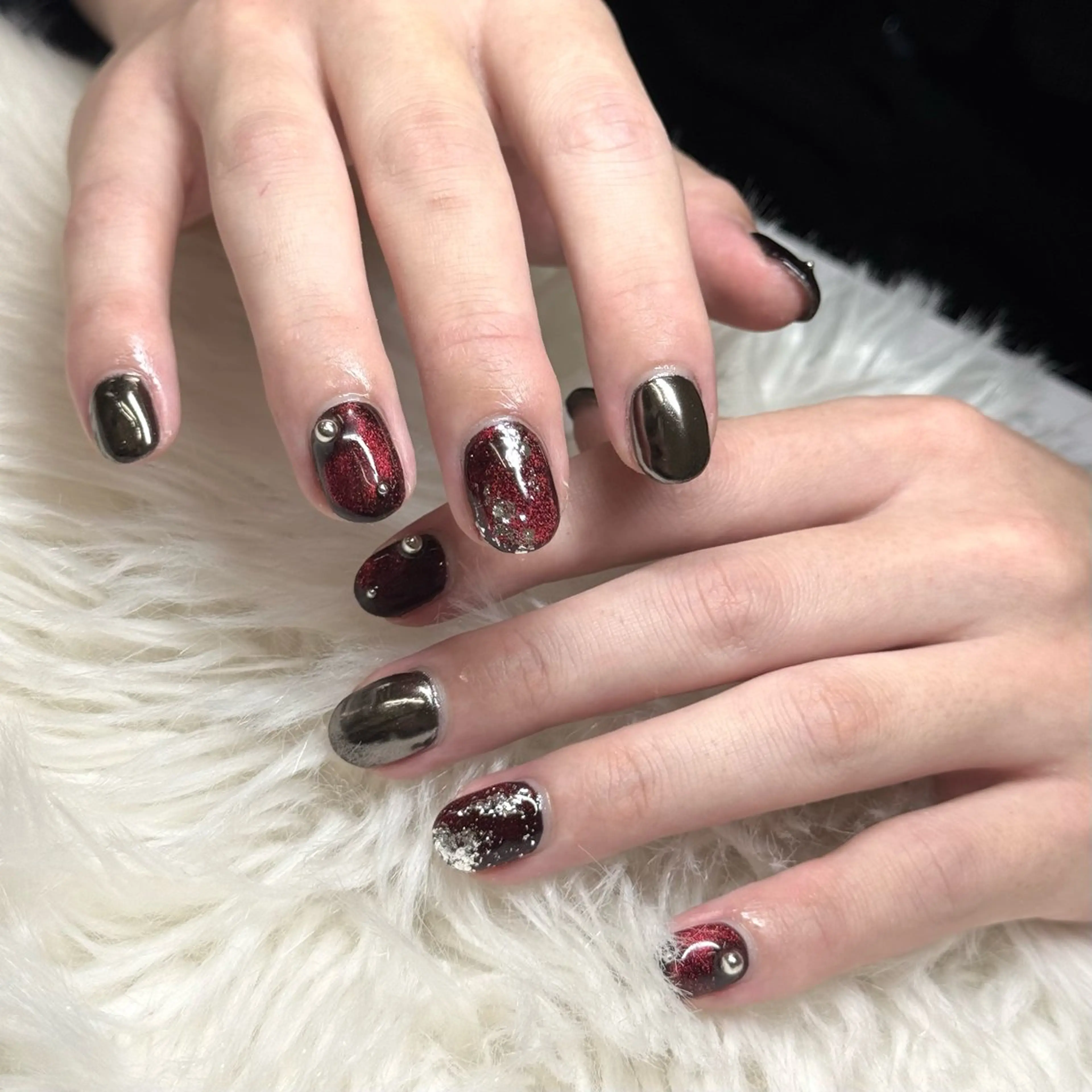 ネイル ハンドネイル LUCAS 千葉 AOI💅🏾💕のネイルデザイン