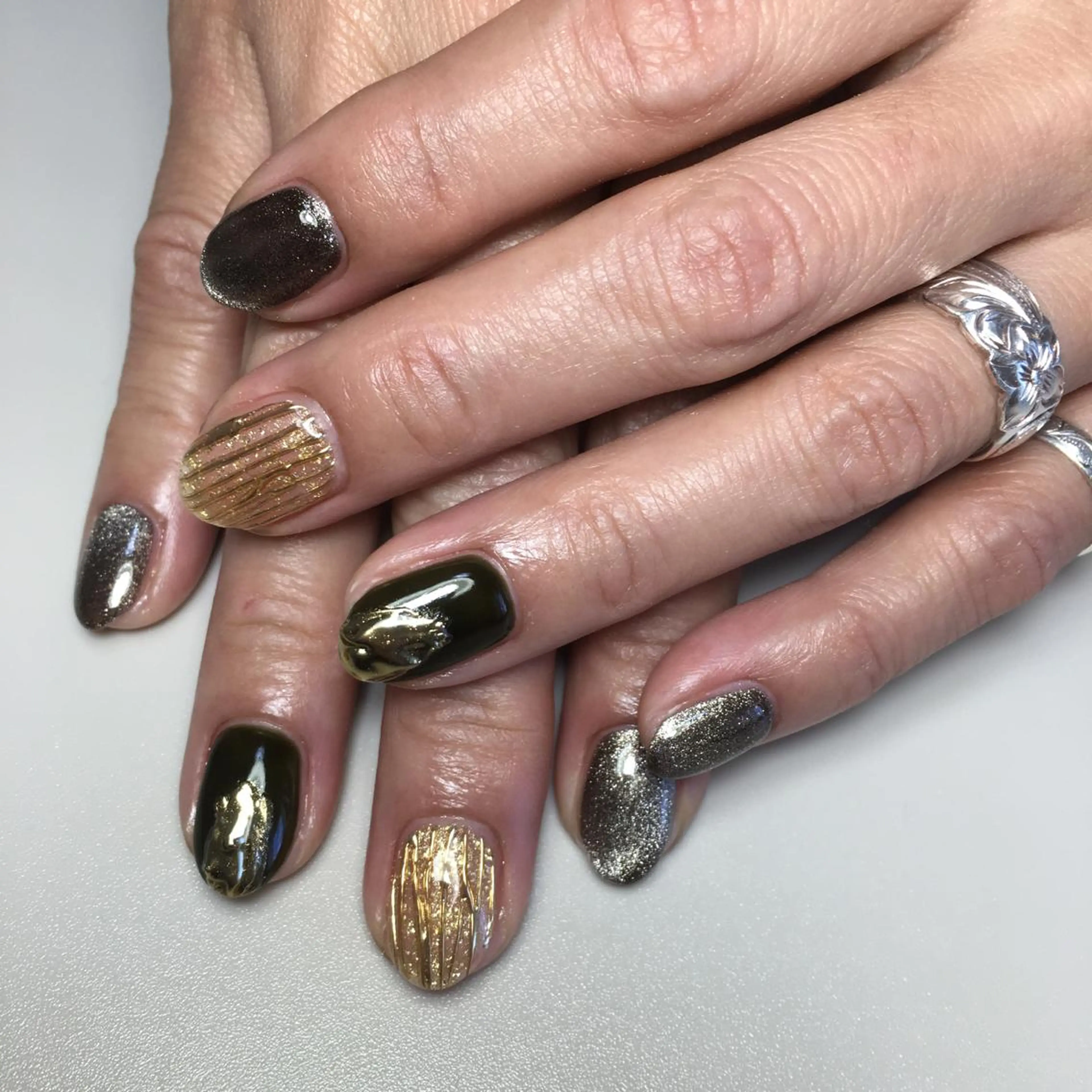 ネイル ハンドネイル kipinail 川﨑えりかのネイルデザイン