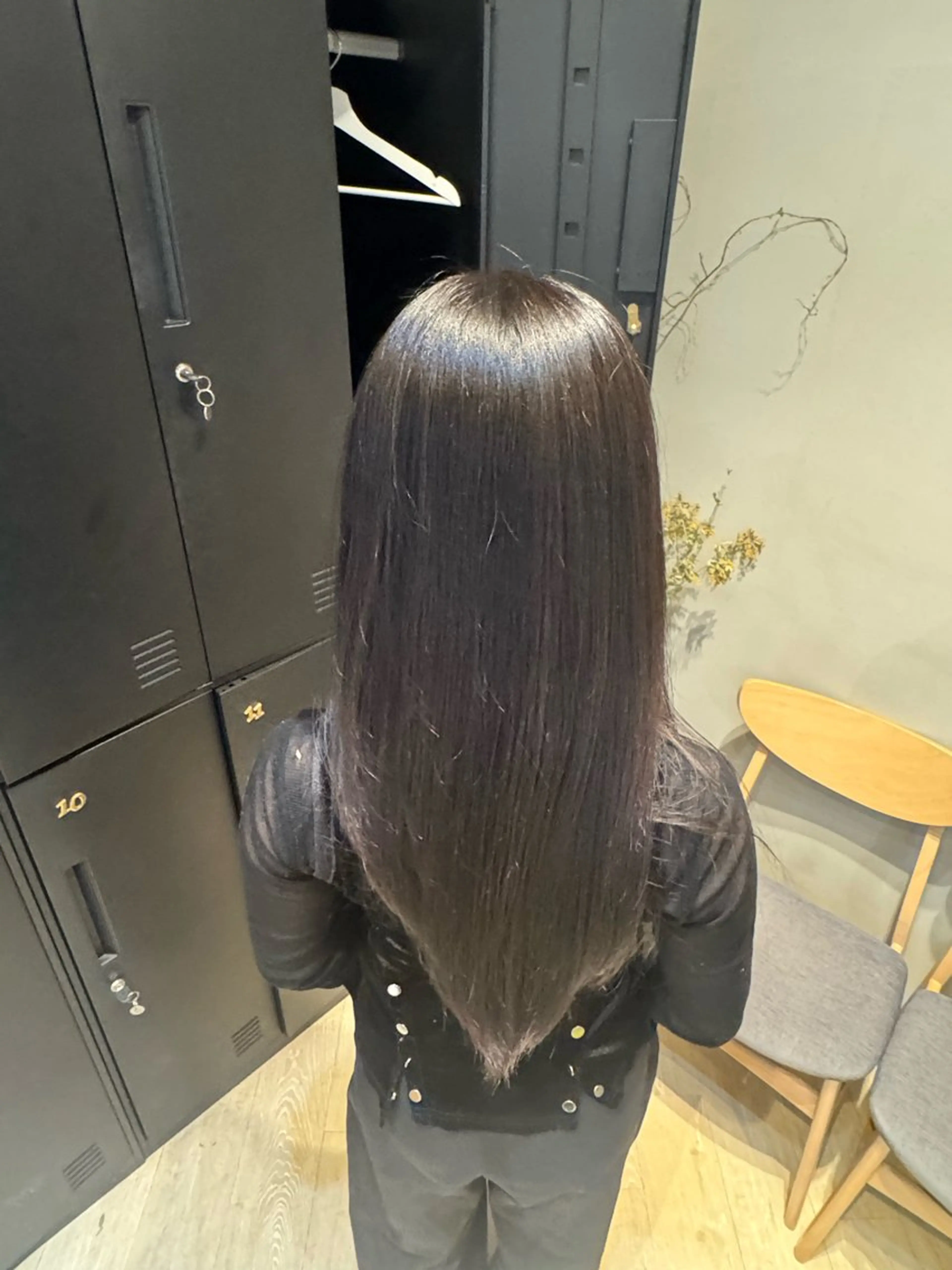 ロング 縮毛矯正 縮毛メンズカット モデル募集レオンのヘアスタイル