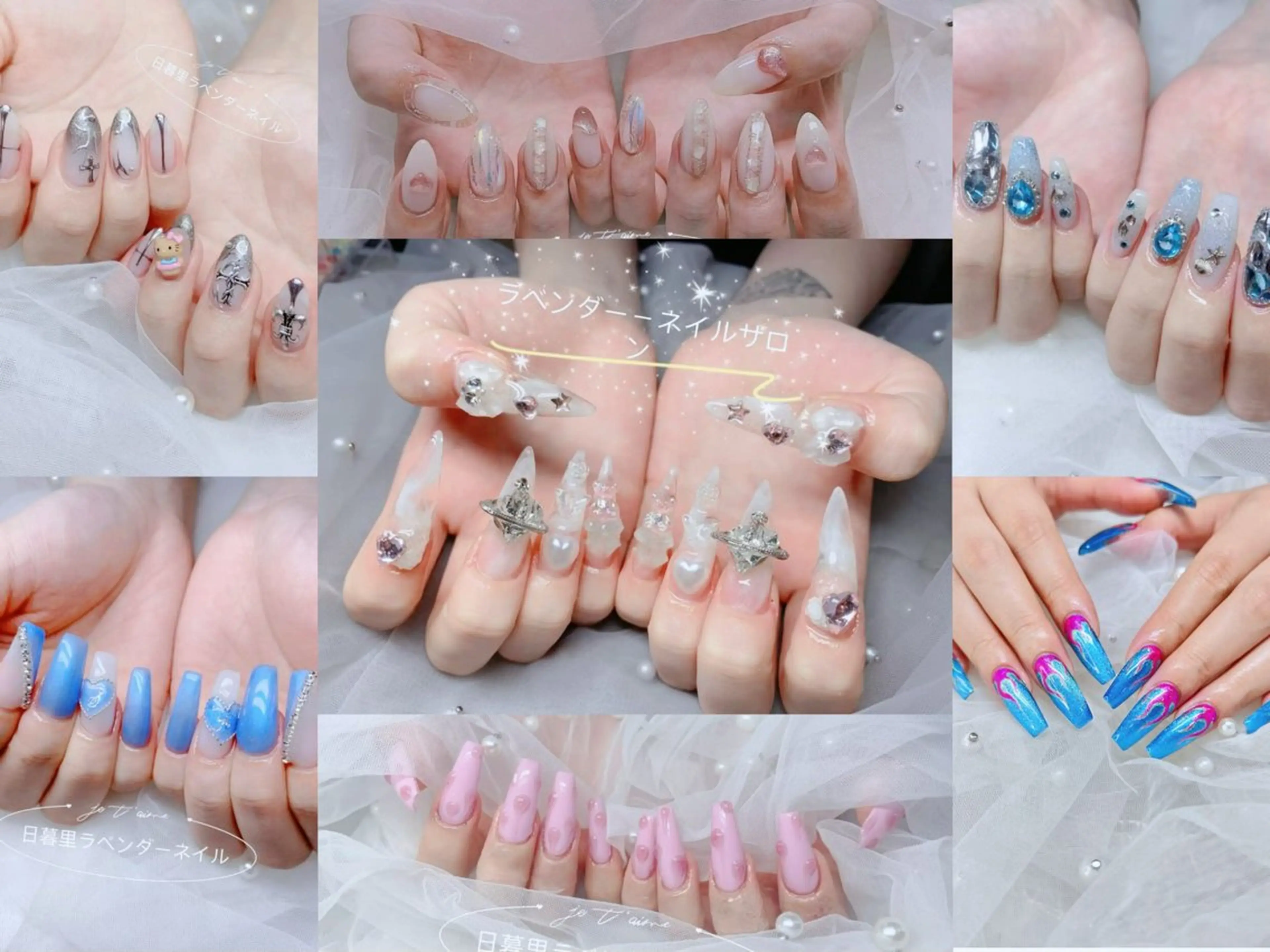 ネイル 持ち込み lavender所属・日暮里2 lavenderのネイルデザイン