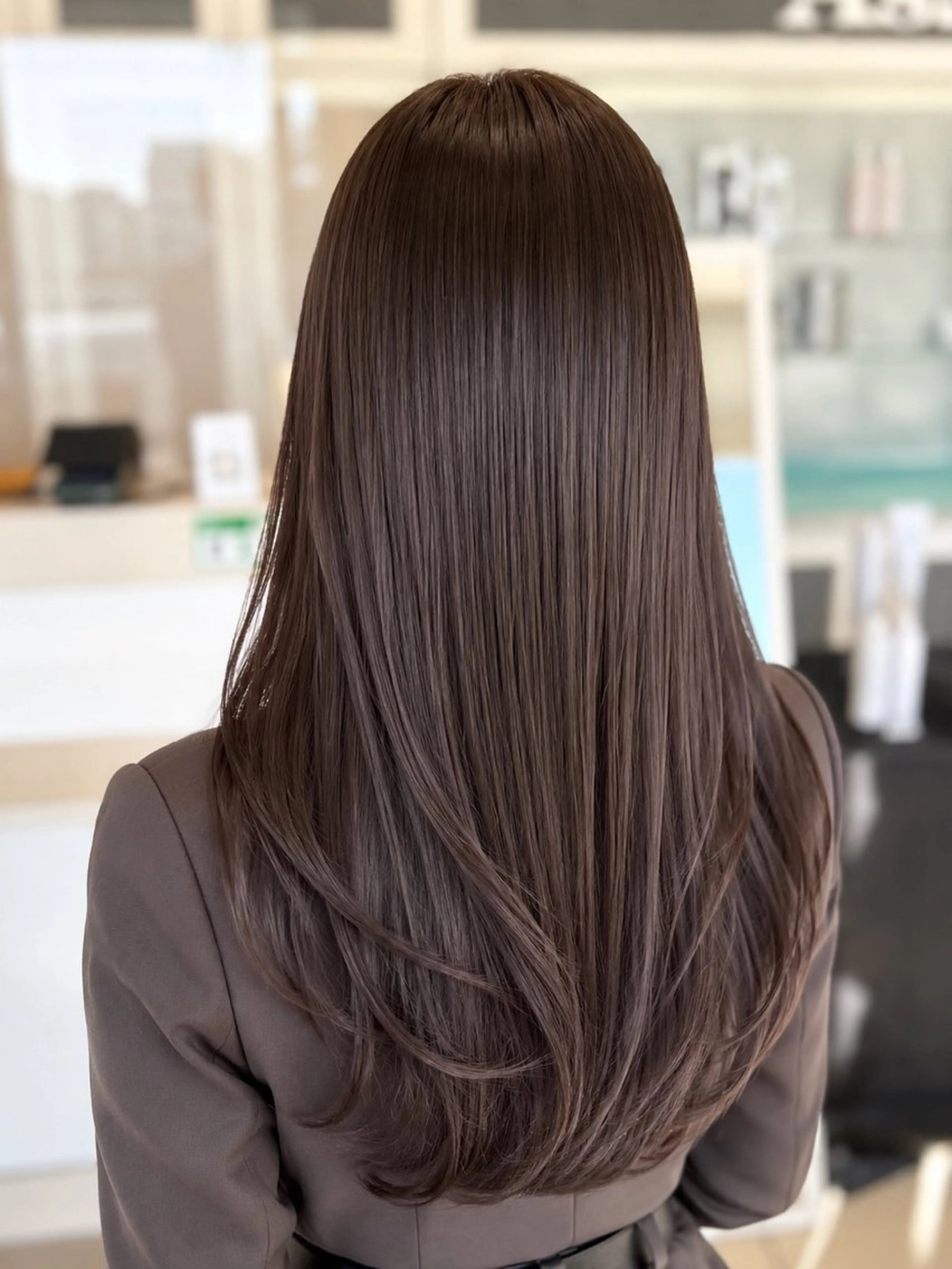 ロング カラー カット ヘアカラー トリートメント 金子 直樹のヘアスタイル