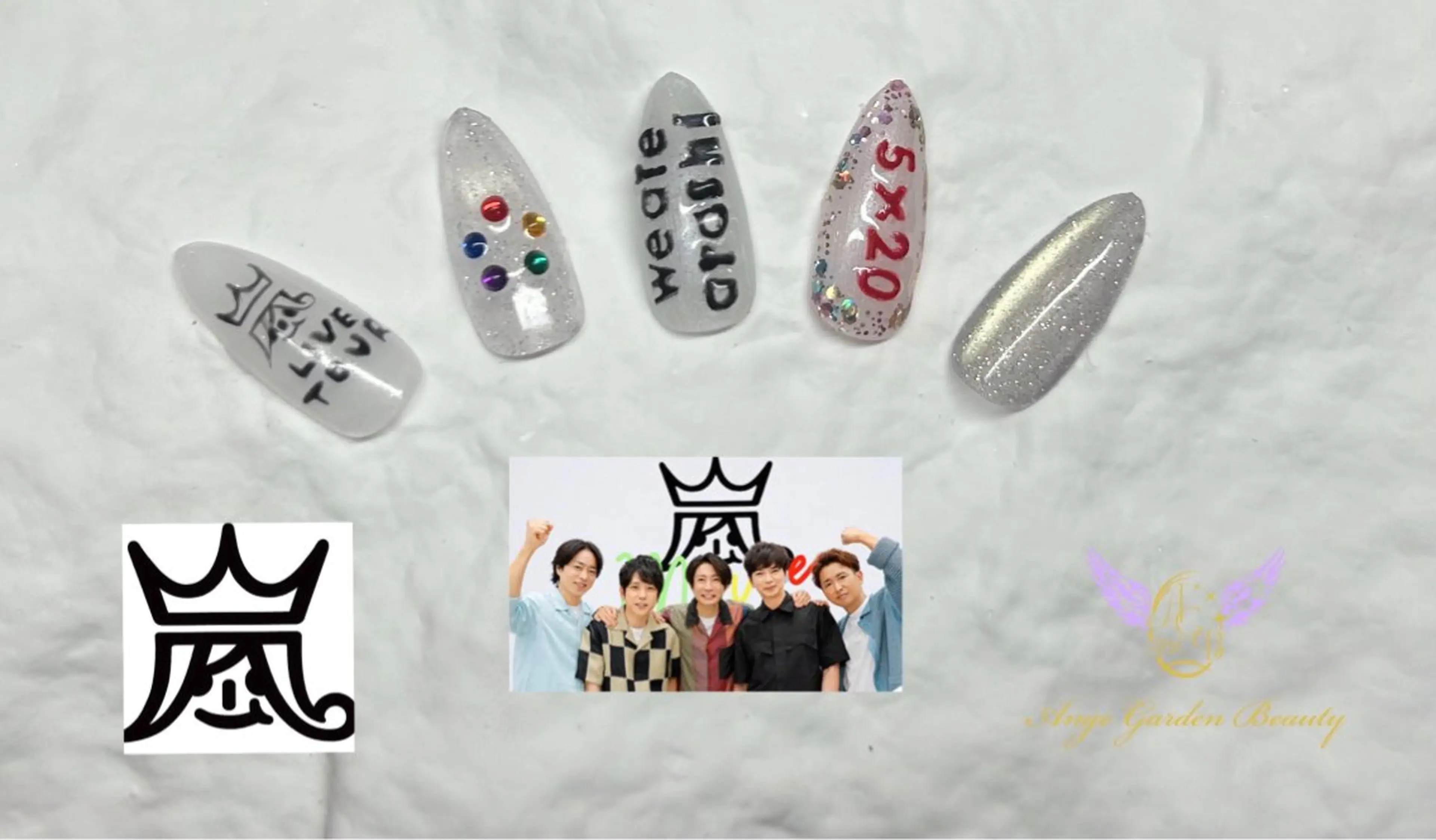 ネイル ネイルチップ ハンドネイル AngeGarden Beautymihoのネイルデザイン