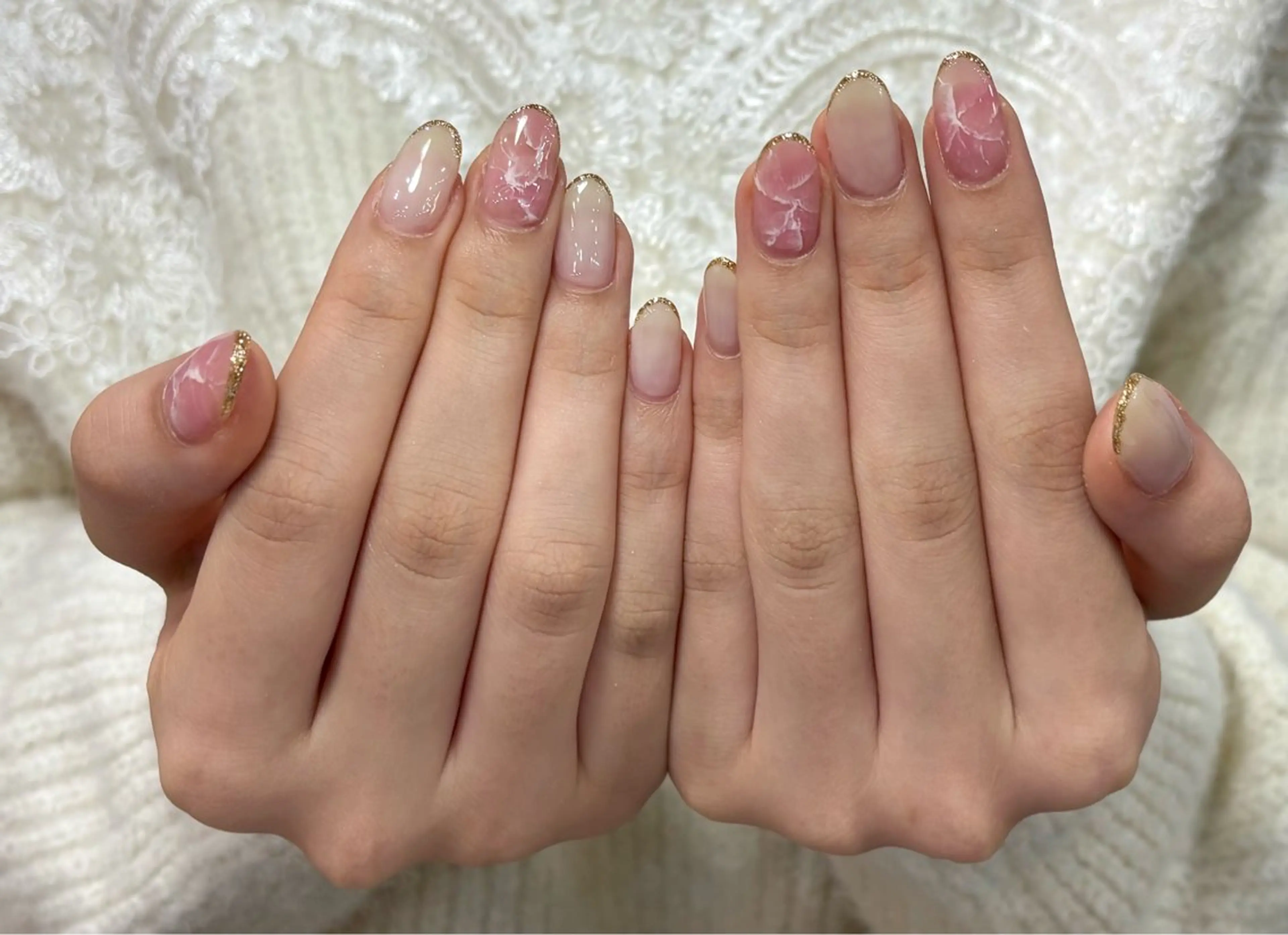 ネイル ゆうちゃんネイル フィルイン対応サロンのネイルデザイン