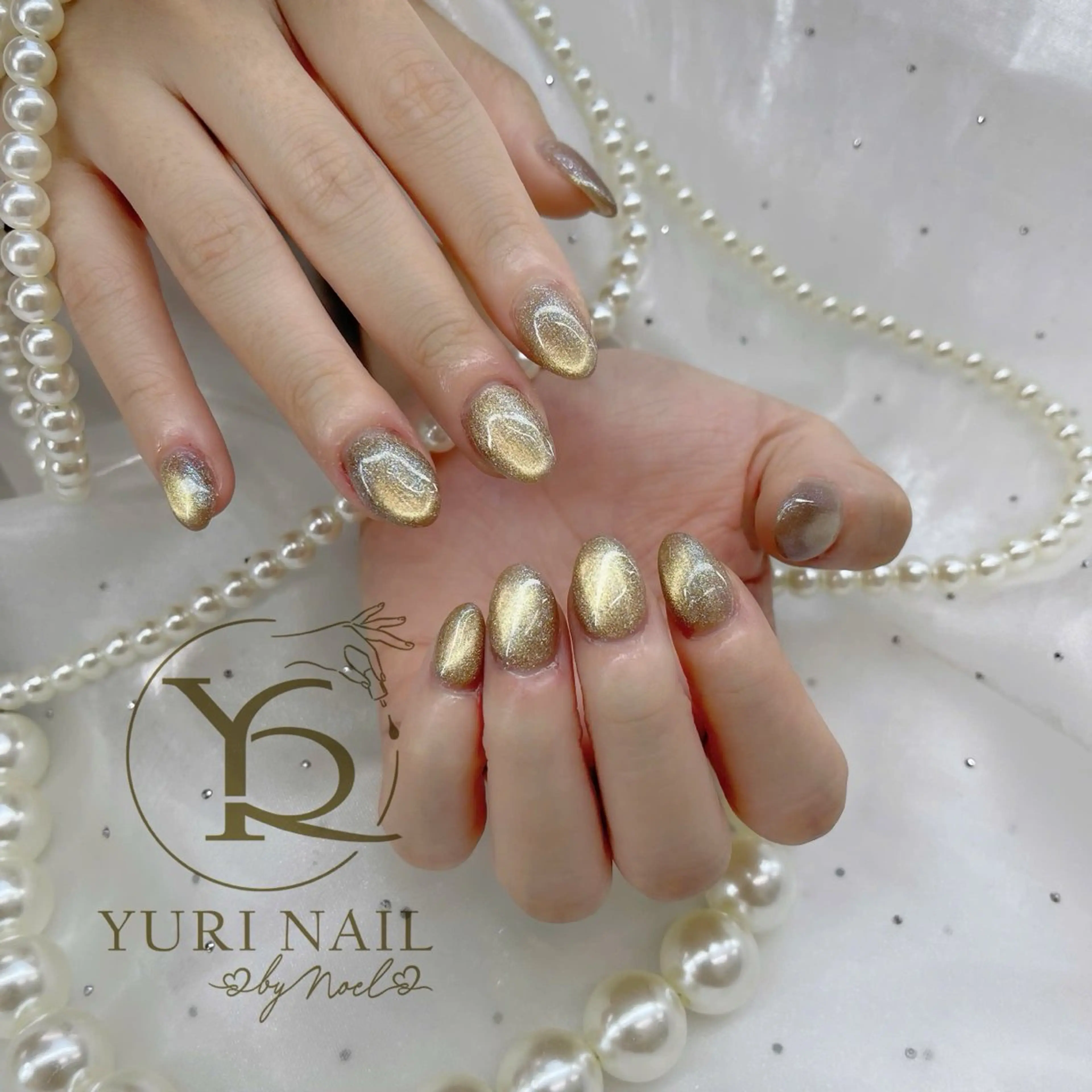 ネイル チークネイル フットネイル フレンチネイル グラデーション キラキラネイル ハンドネイル フットネイル ハンドケア YURI Nail Funabashiのネイルデザイン