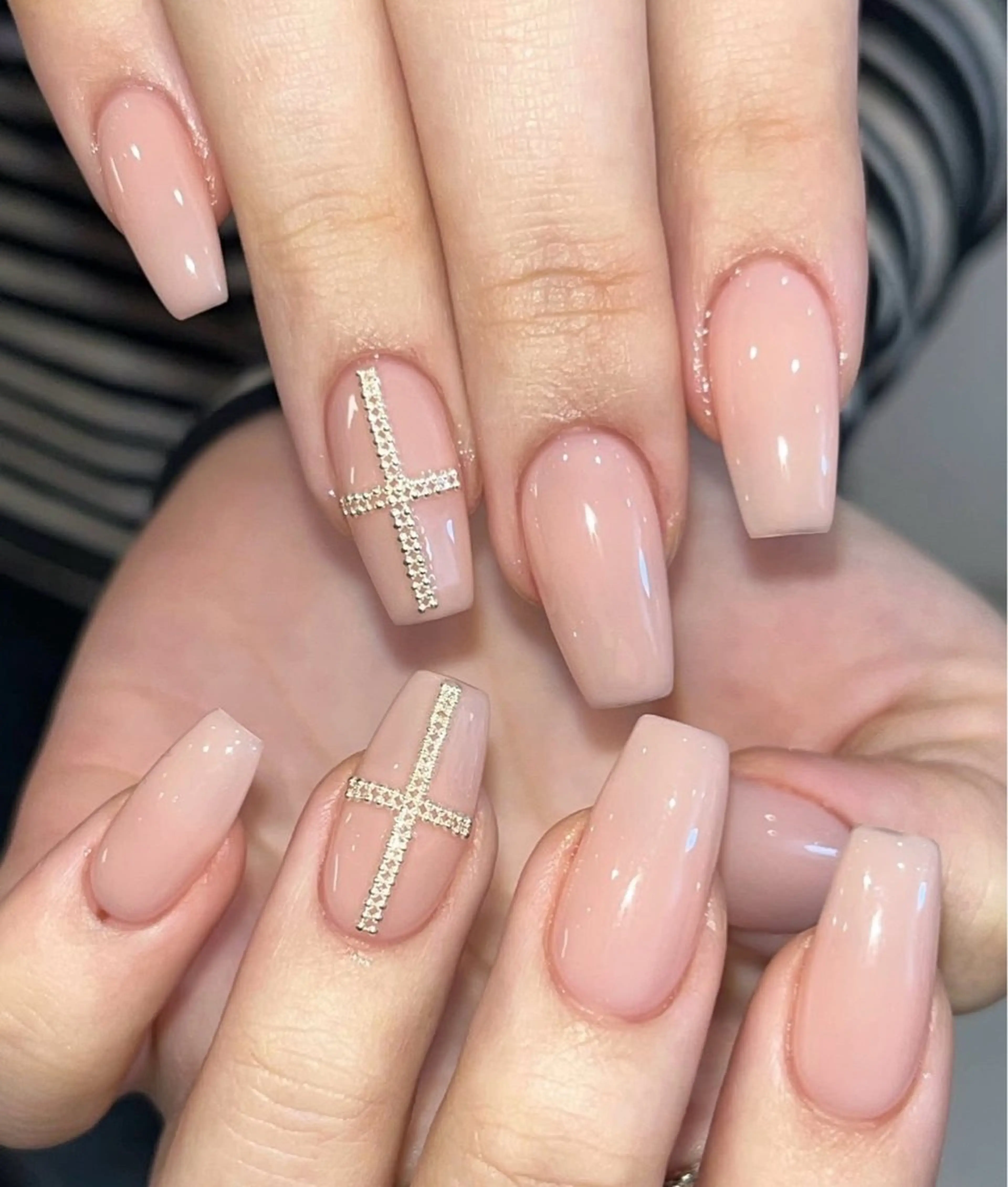 ネイル ハンドネイル GreenNail salonパラジェルのネイルデザイン