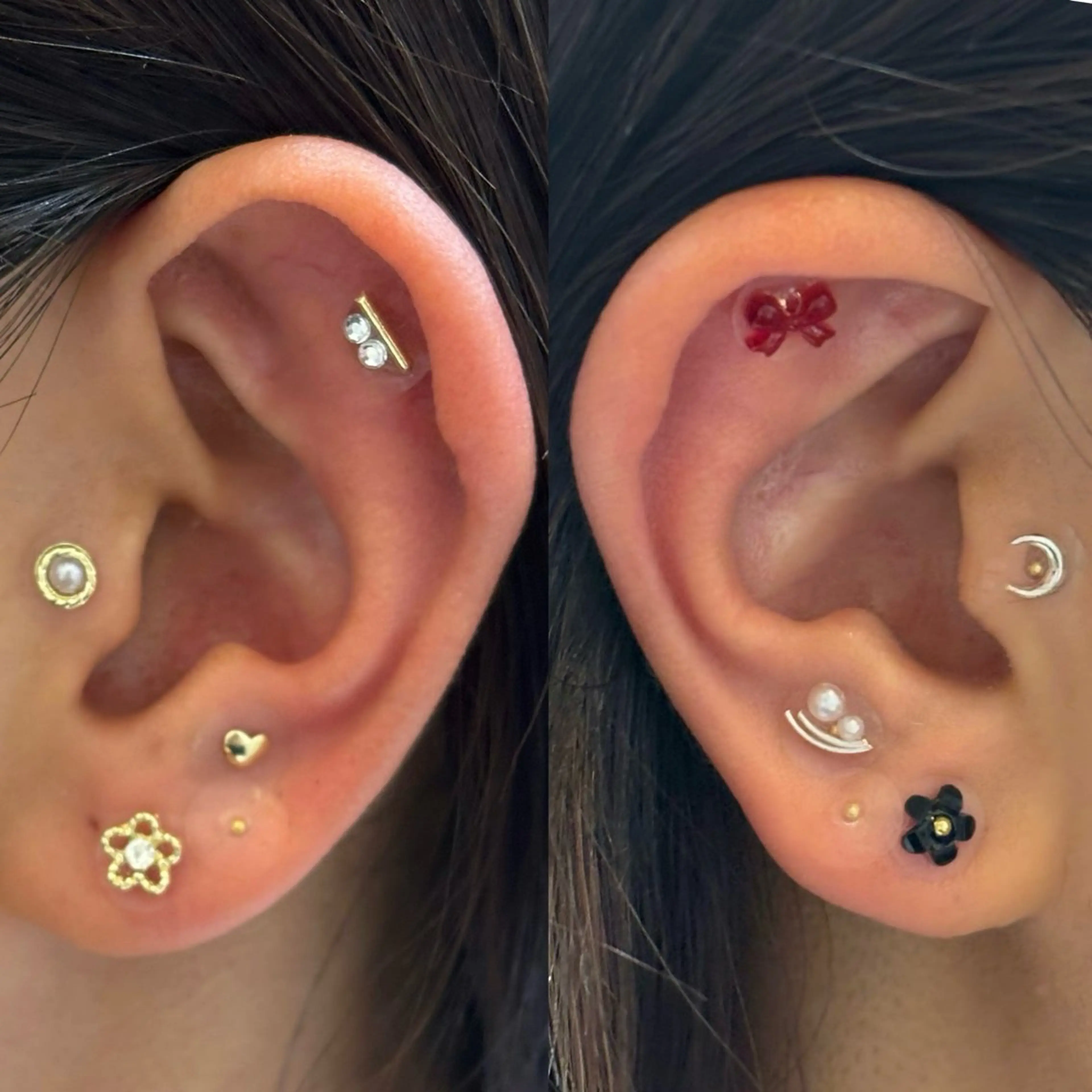 北野田|momo🍑 美眉/艶髪/耳ツボのヘアスタイル