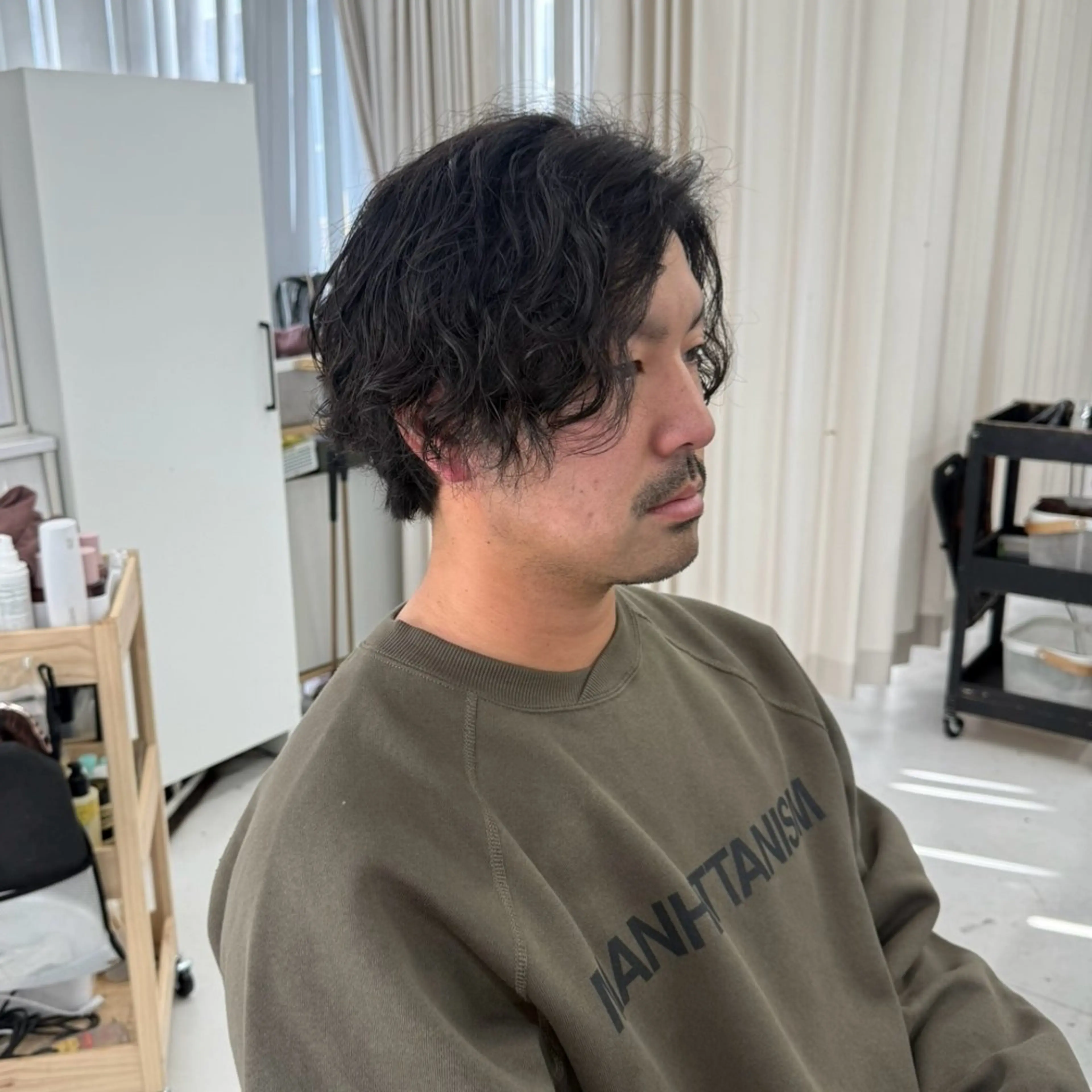 メンズ カット パーマ 榎本雪来⛄️ メンズカット✂️のヘアスタイル