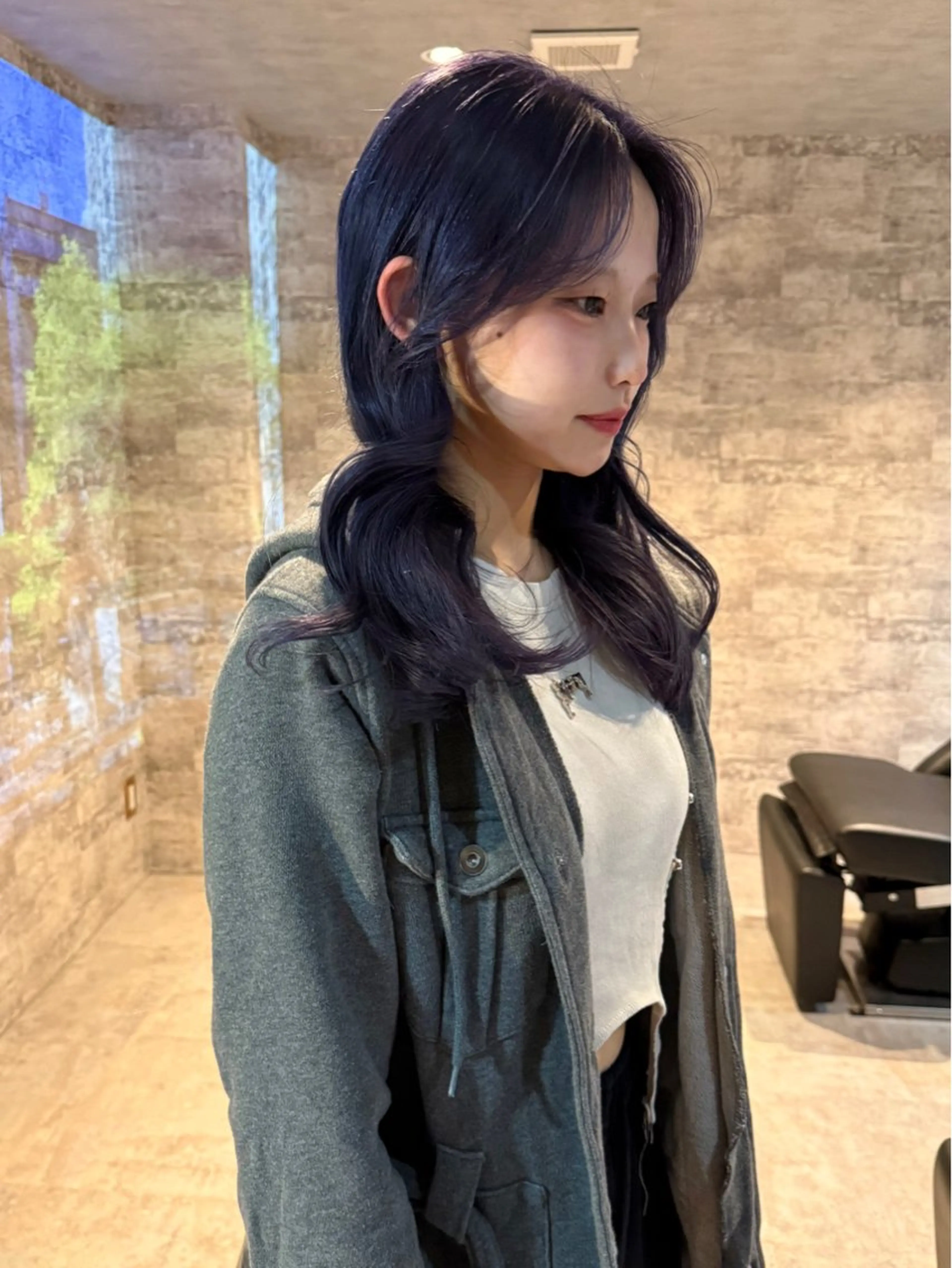 ロング カラー カット ヘアカラー トリートメント mai / linoah˚✧のヘアスタイル