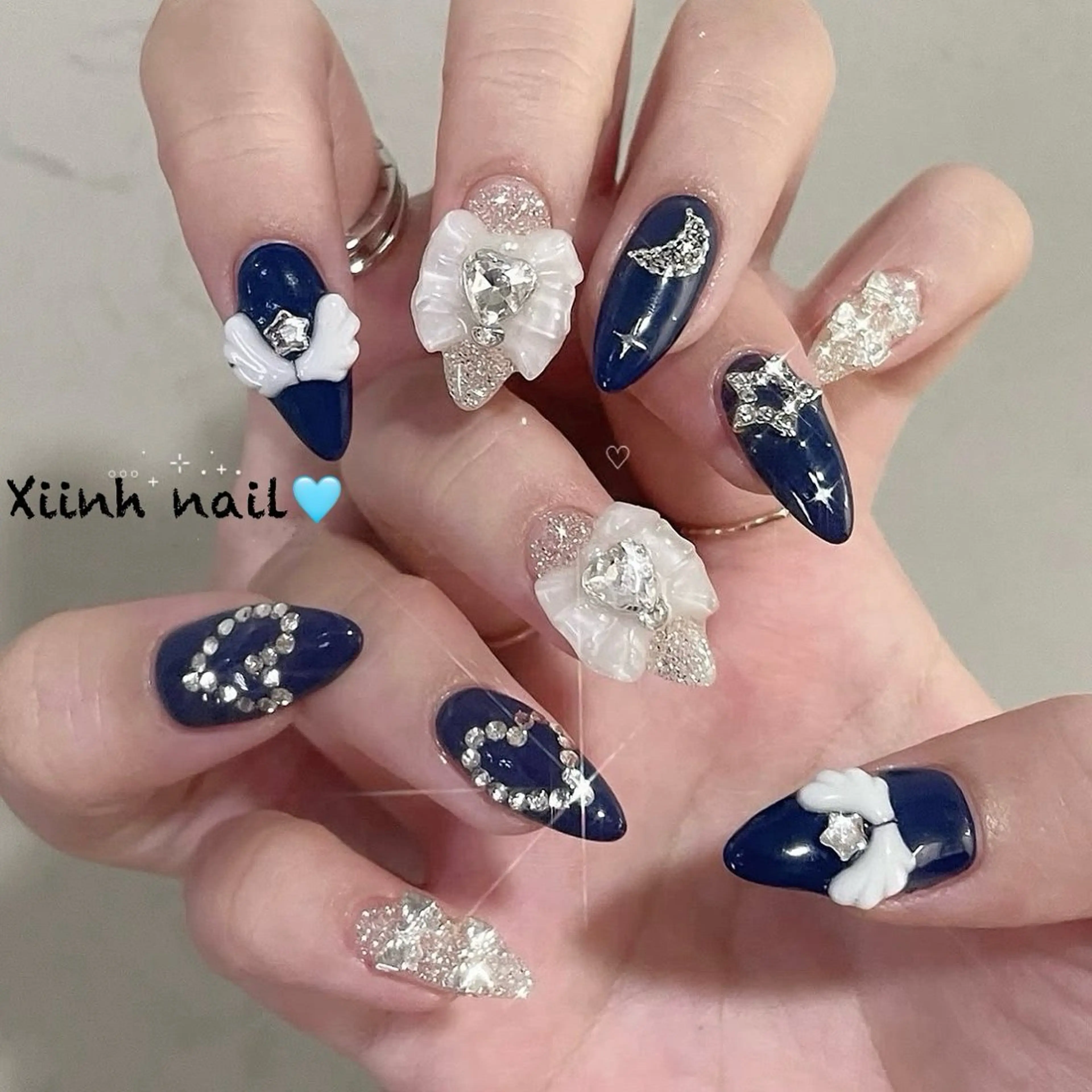 ネイル チークネイル 桜ネイル フットネイル ジェルネイル ハロウィン XIINH NAIL SALONのネイルデザイン
