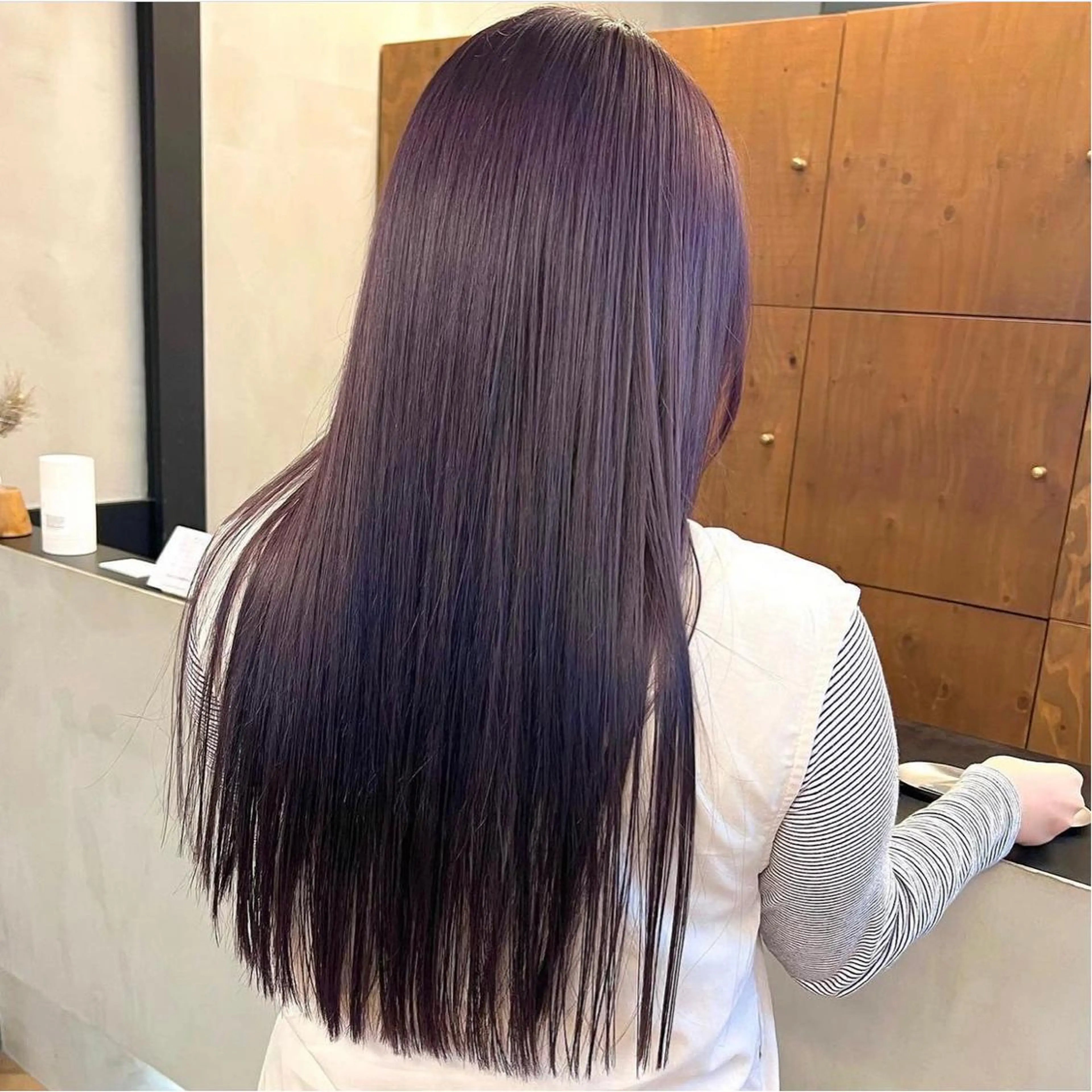 ロング カラー パーマ ヘアアレンジ メンズ キッズ ネイル マツエク・マツパ アイブロウ カット ヘアカラー 前川 朋香のヘアスタイル