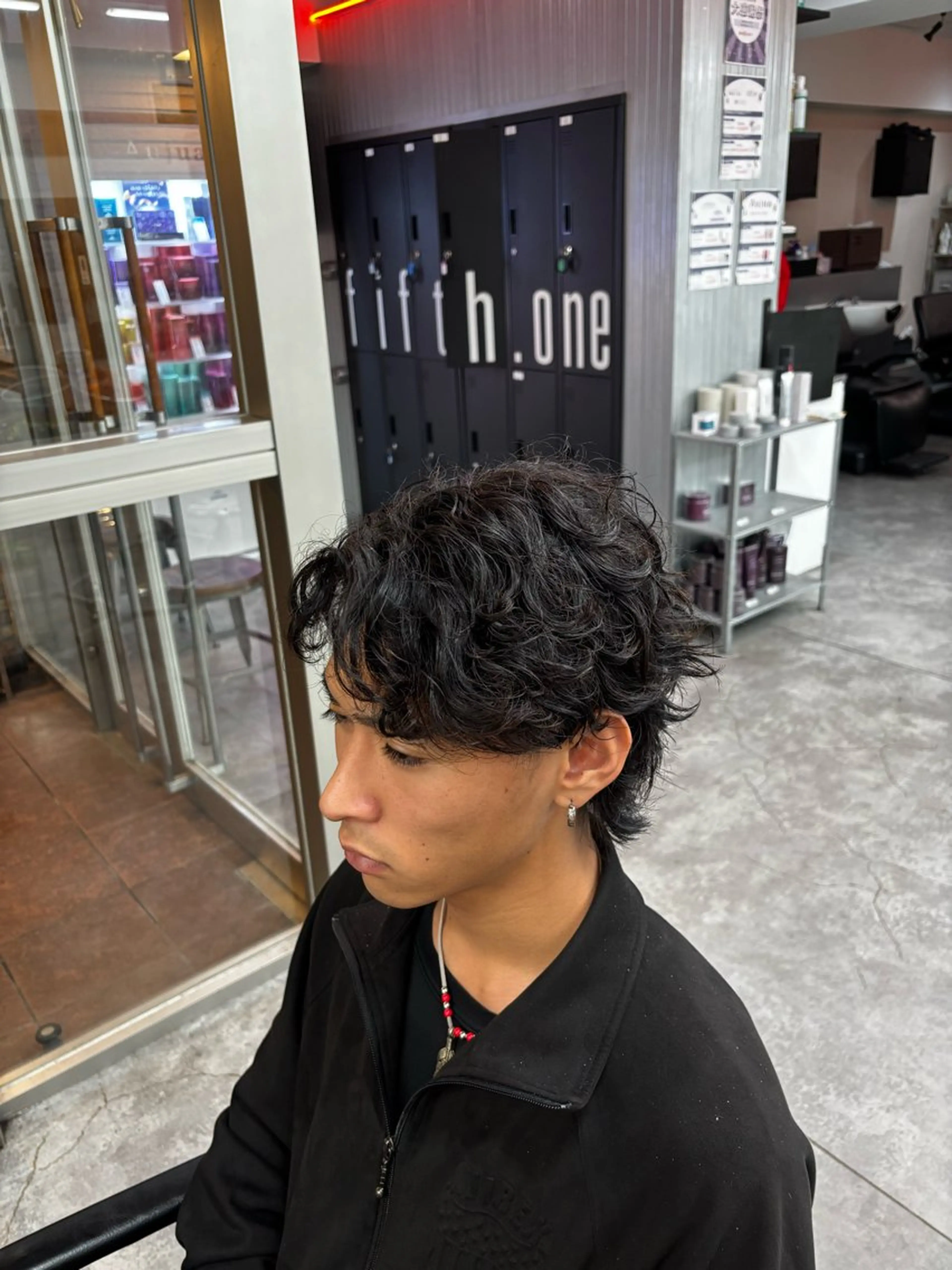 パーマ メンズ カット パーマ メンズ特化✨️ 韓国風パーマ🔥一八のヘアスタイル