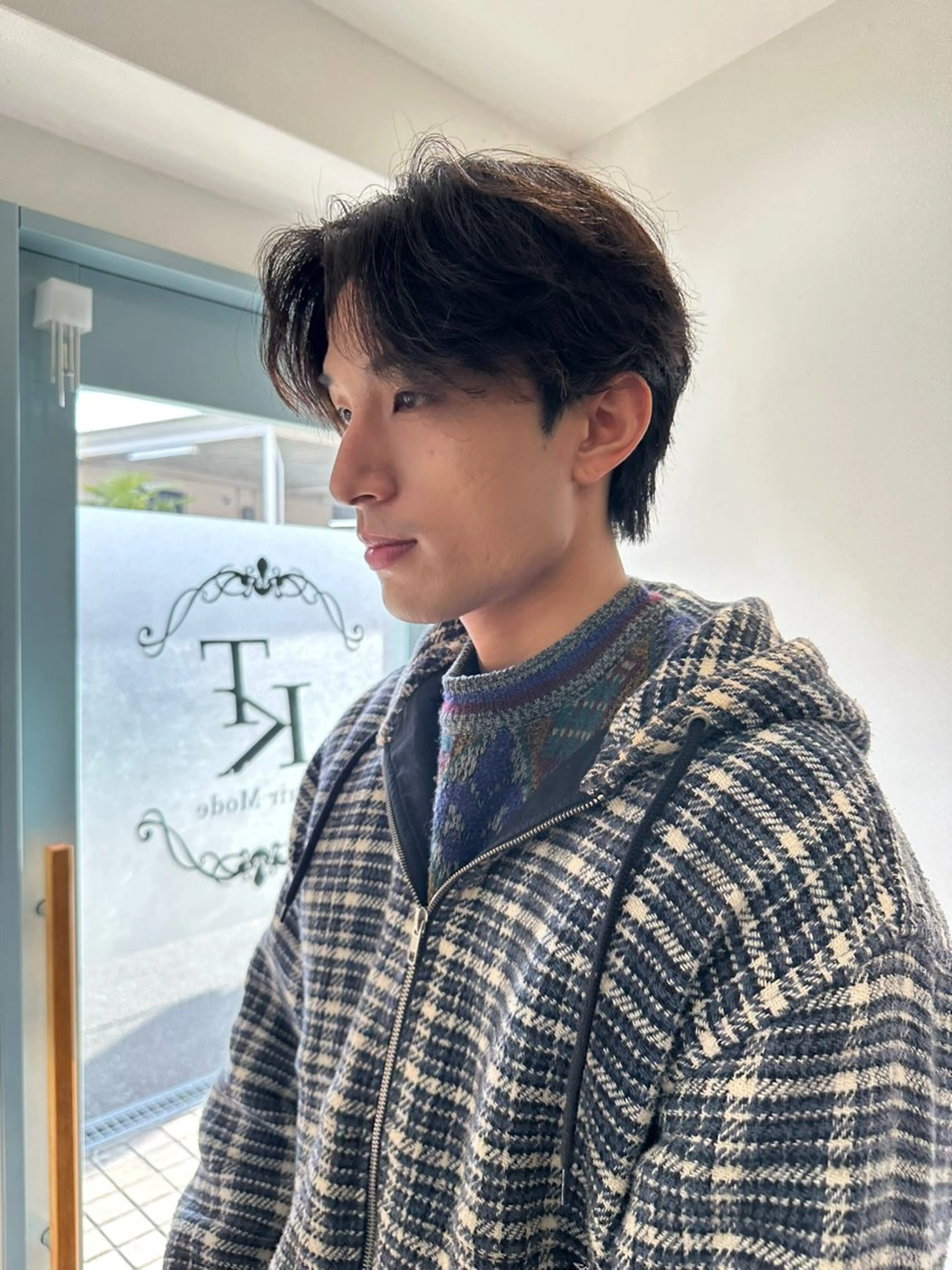 ショート カット パーマ 田中 泰正のヘアスタイル