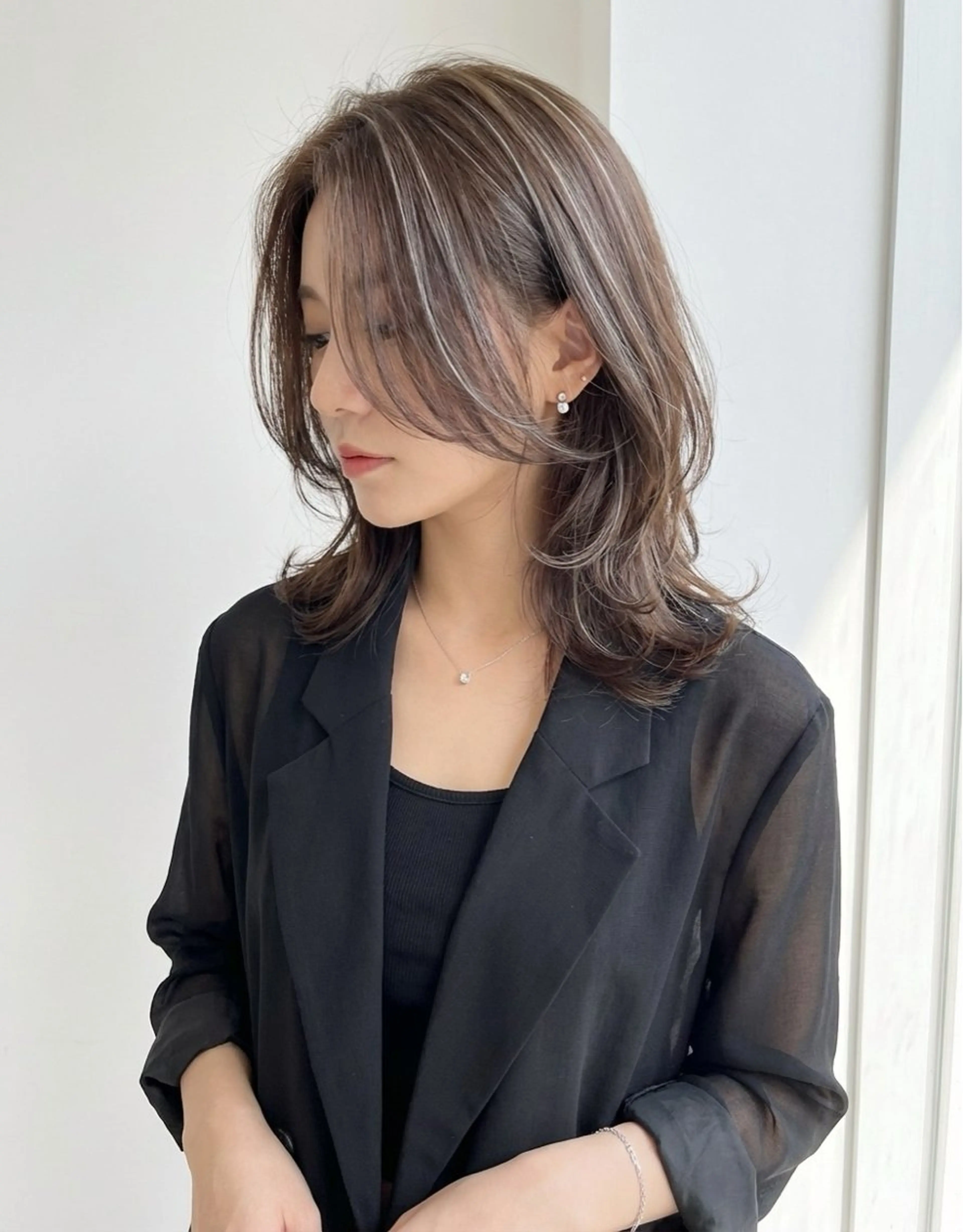 【4月限定】骨格補正レイヤーカットの写真