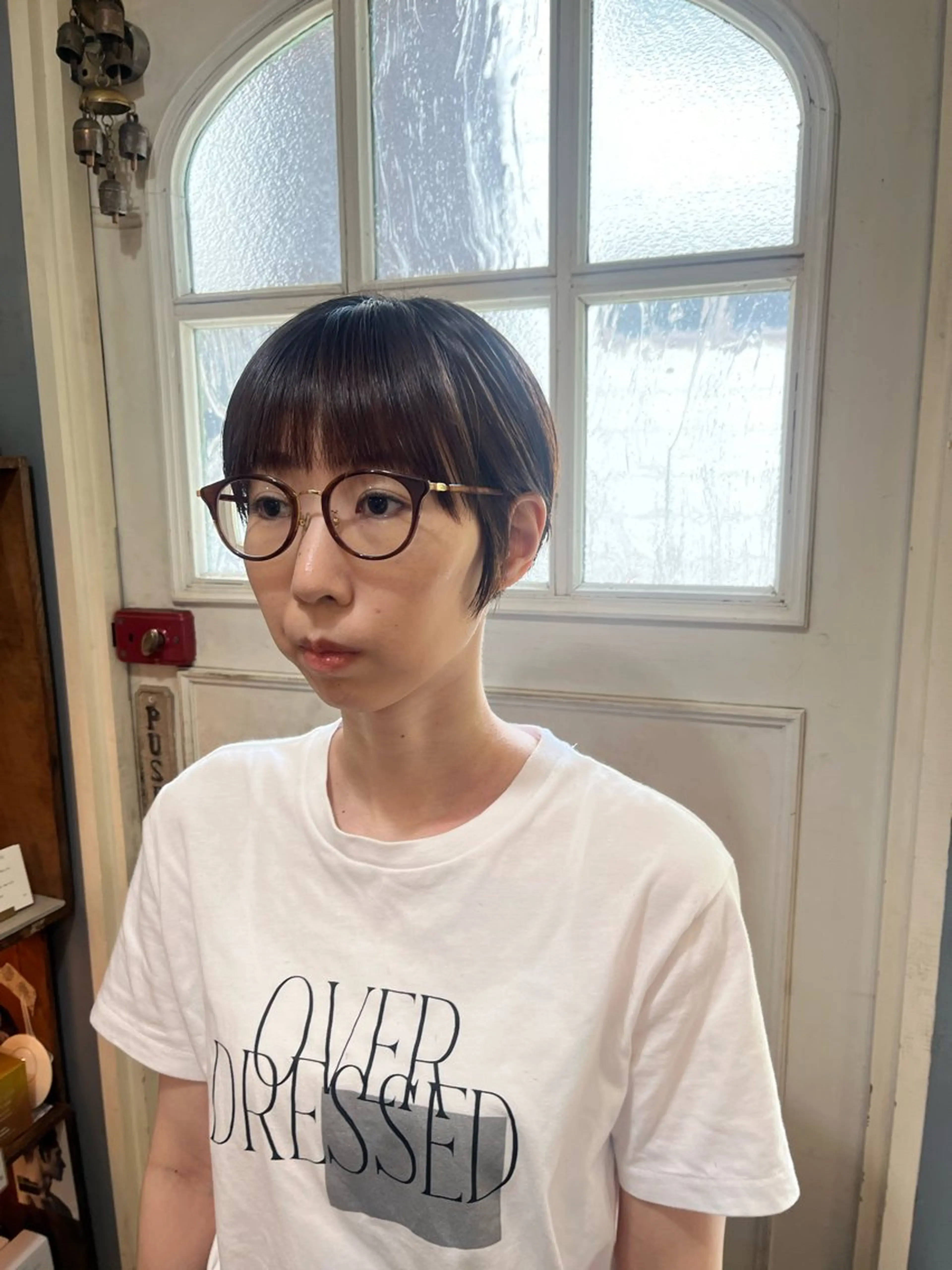 ショート ショートヘア カット ヘッドスパ 朝が楽なパーマ 🌱ショート/緒方椋のヘアスタイル