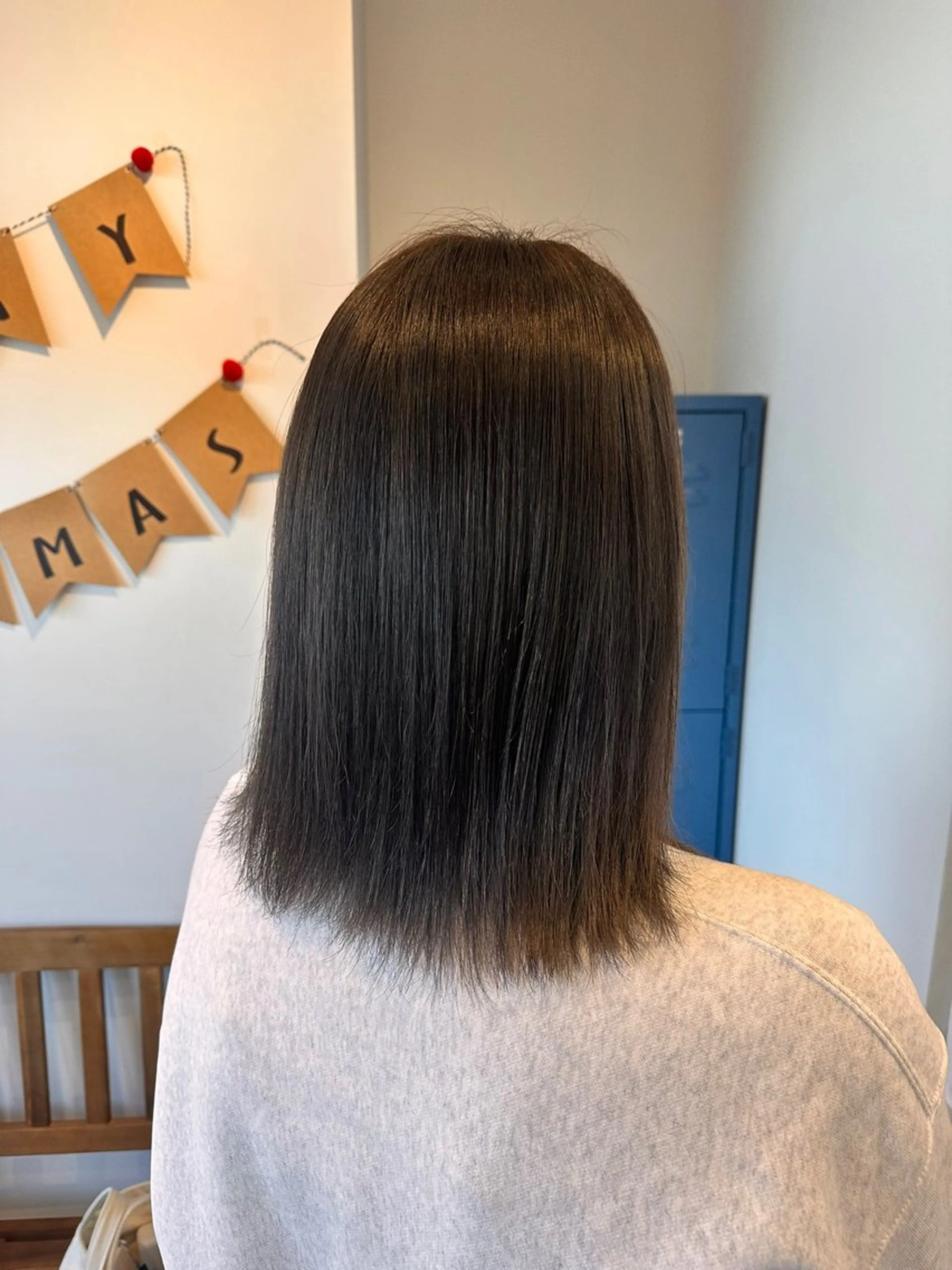 ミディアム ヘアカラー 下島 優人のヘアスタイル