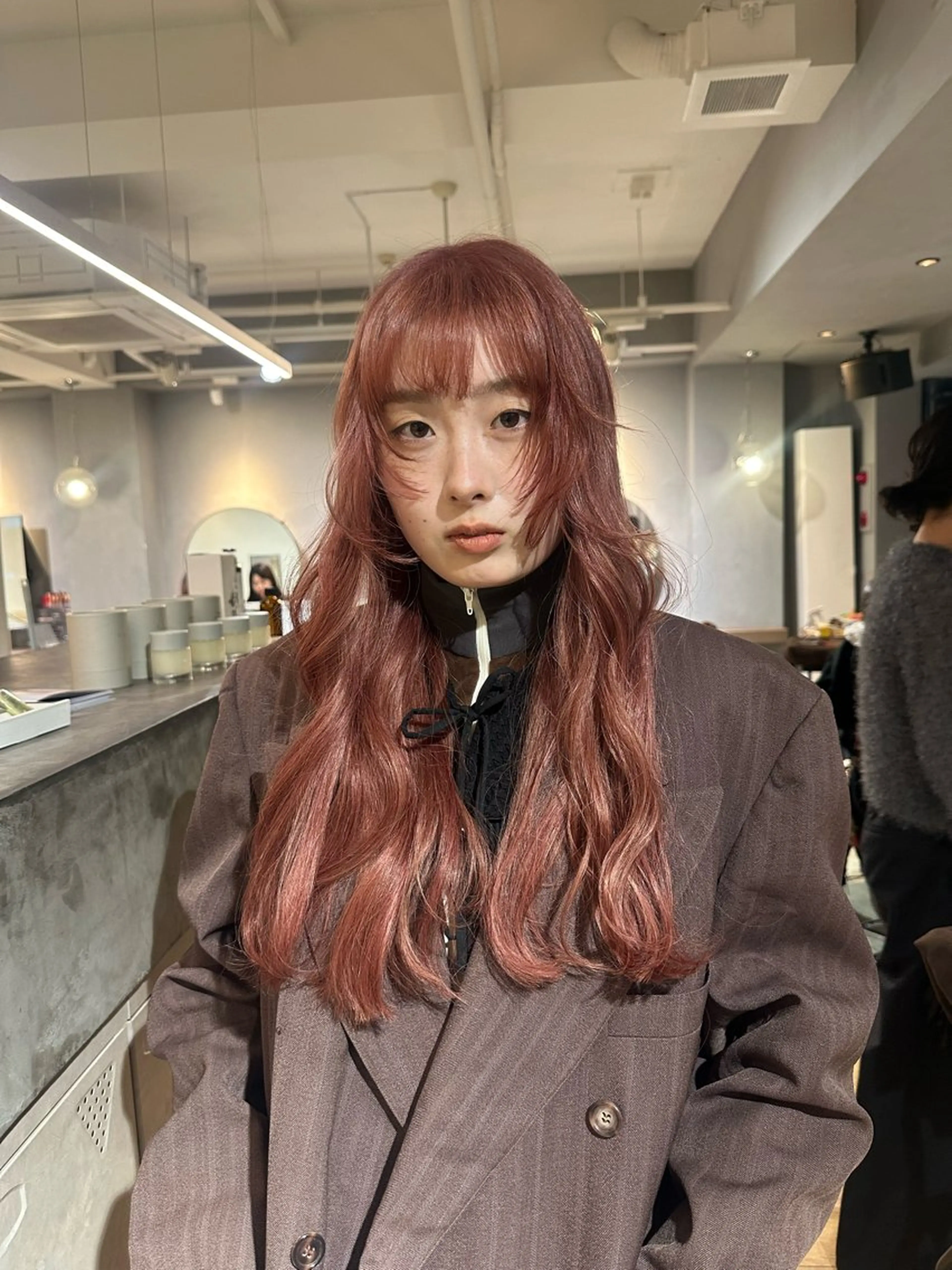 ロング カラー 美髪・シールエクステ ホソタニリョウコのヘアスタイル