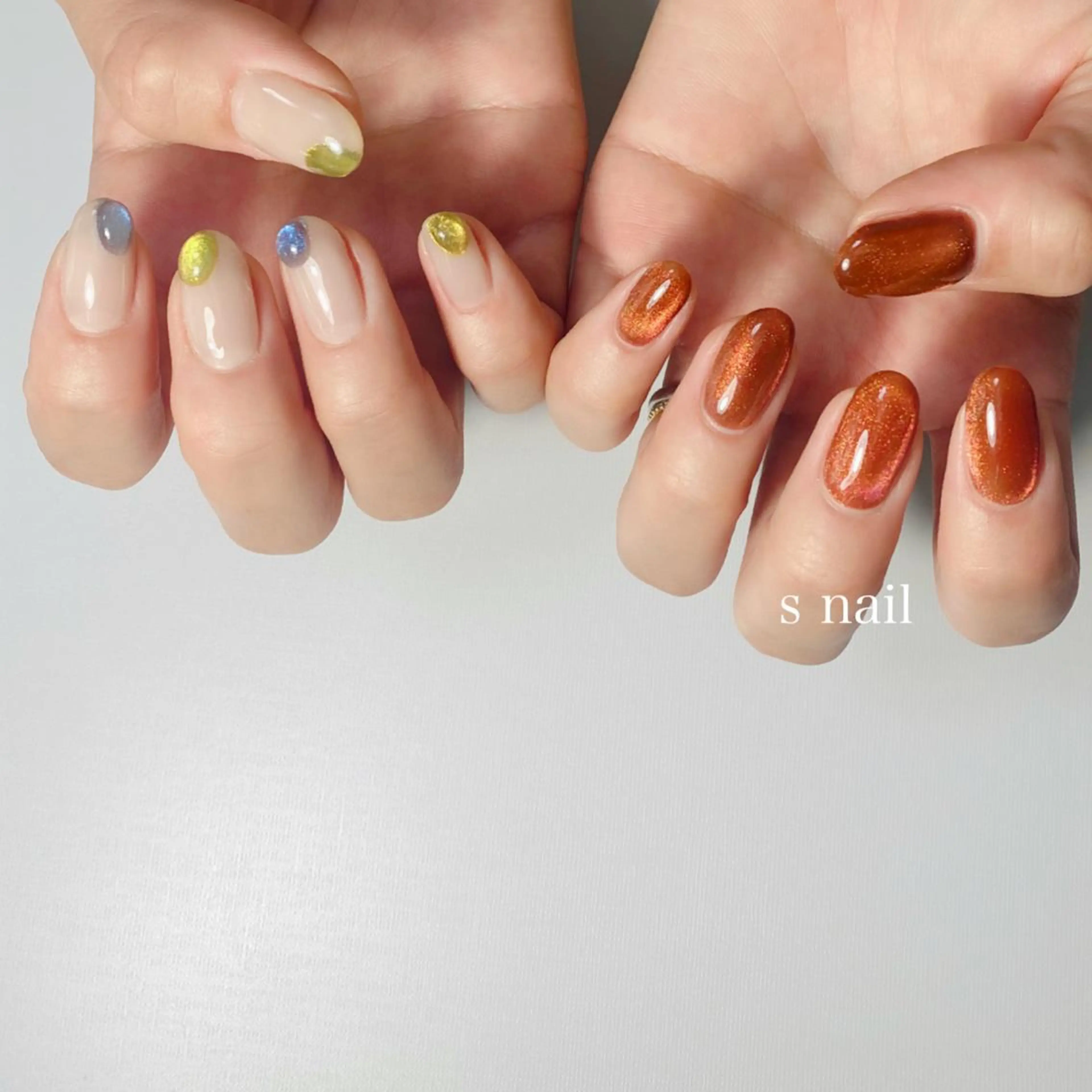 ネイル アートネイル ハンドネイル s nail さとよしみゆきのネイルデザイン