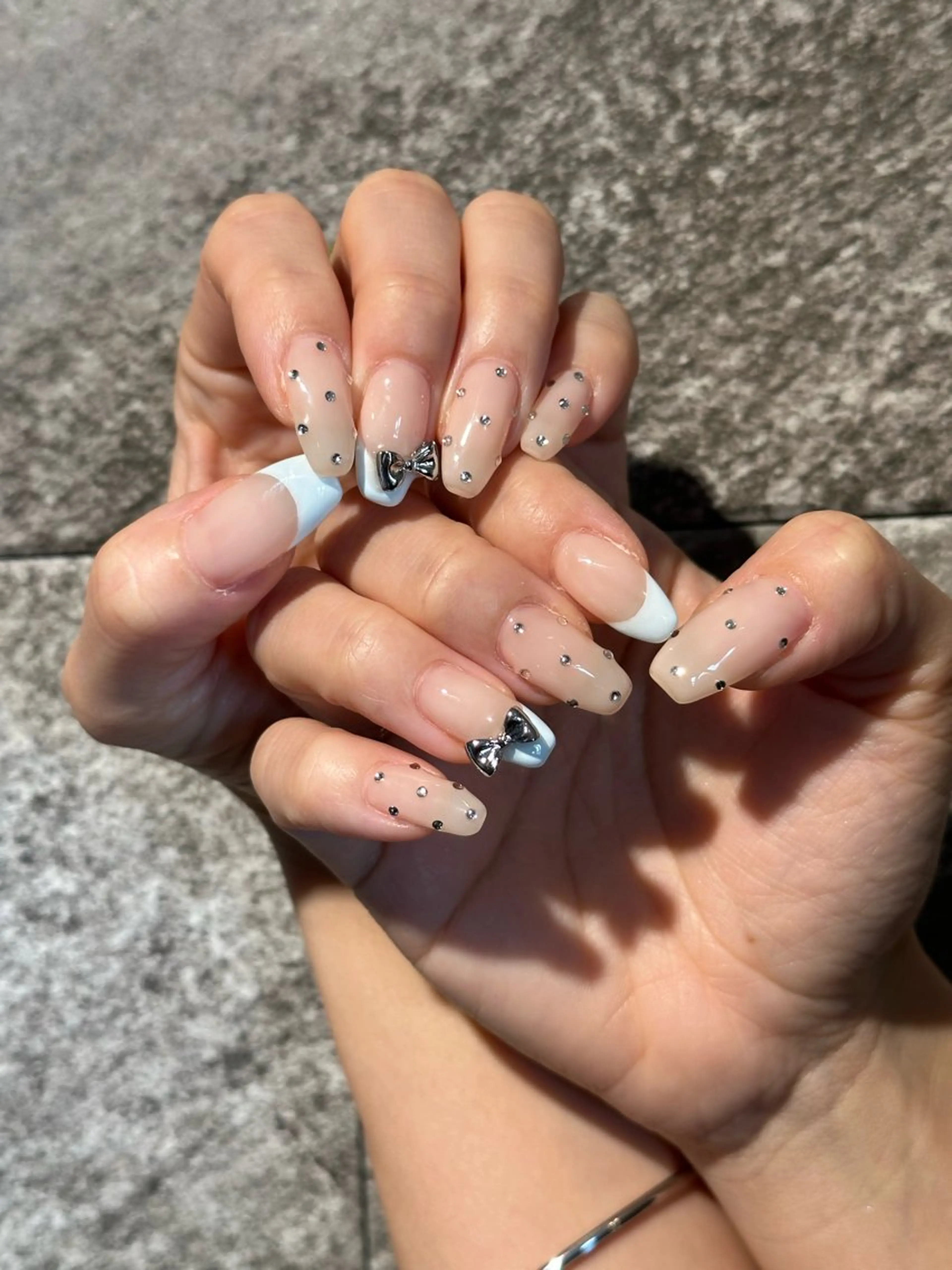 【リピーター様限定】オフ込み持ち込みデザインコース(大パーツ2個付き)の写真