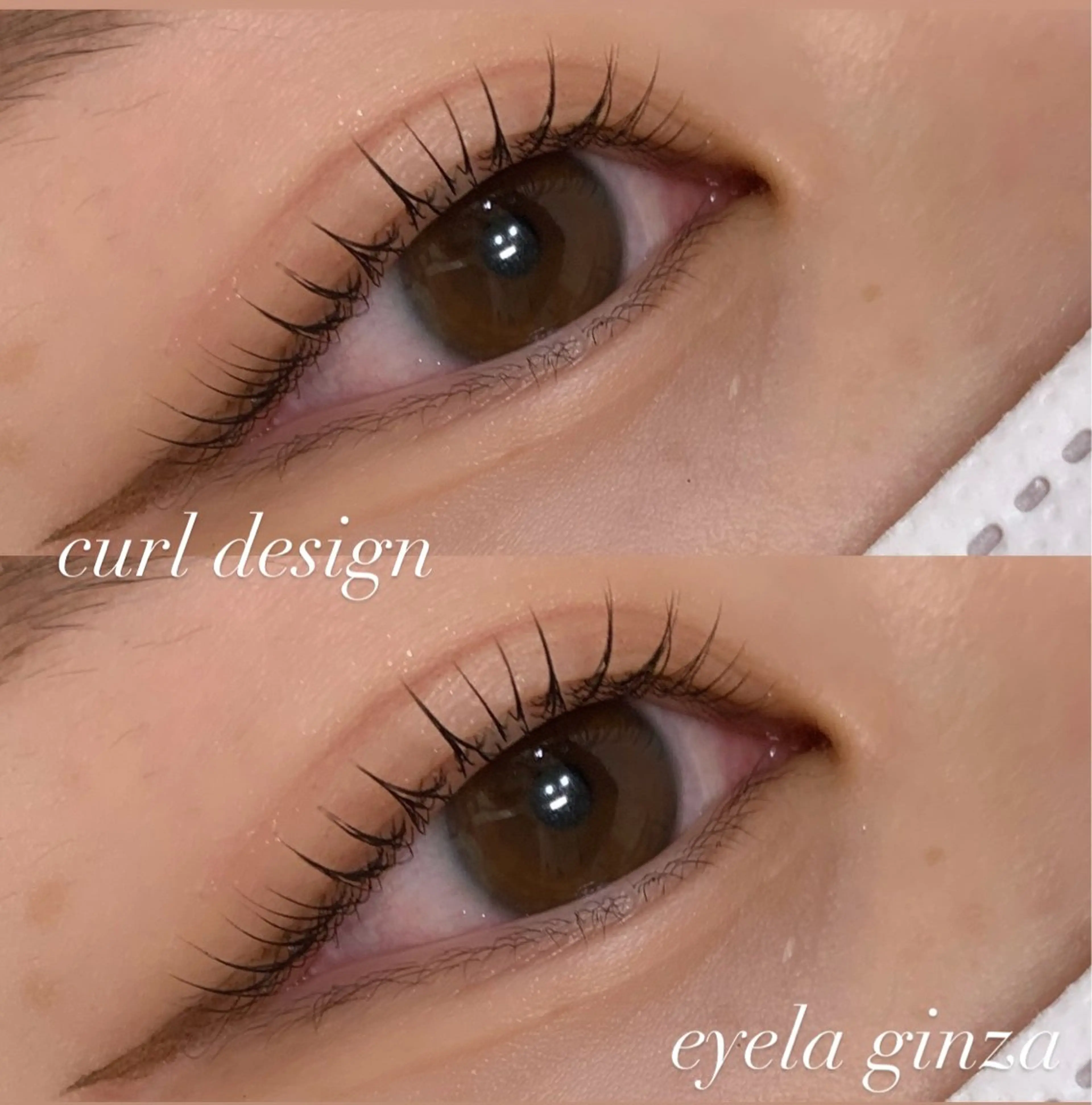 マツエク・マツパ EYELA maho 銀座のマツエク・マツパデザイン