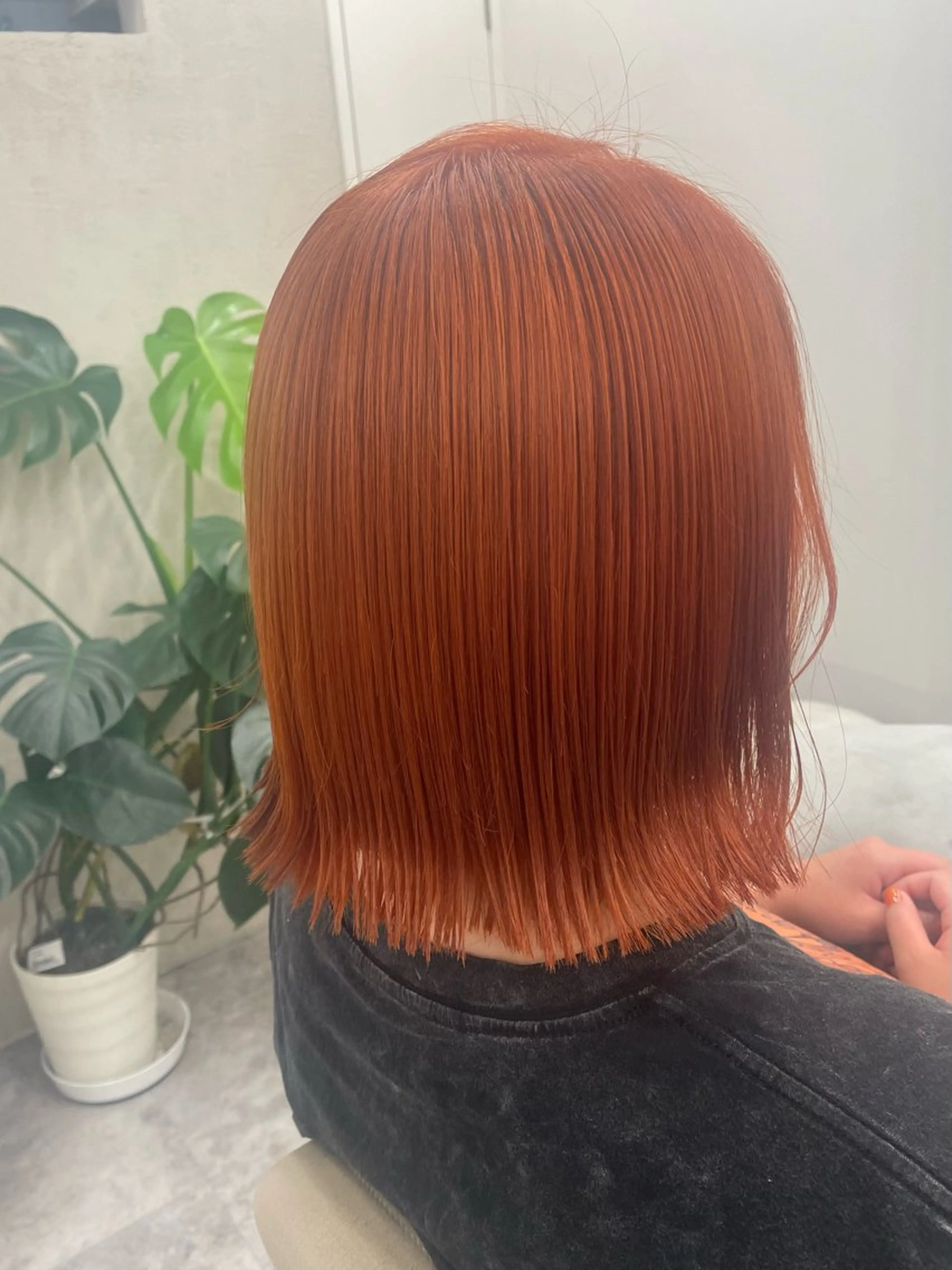 ミディアム ヘアカラー トリートメント 早坂 美咲のヘアスタイル