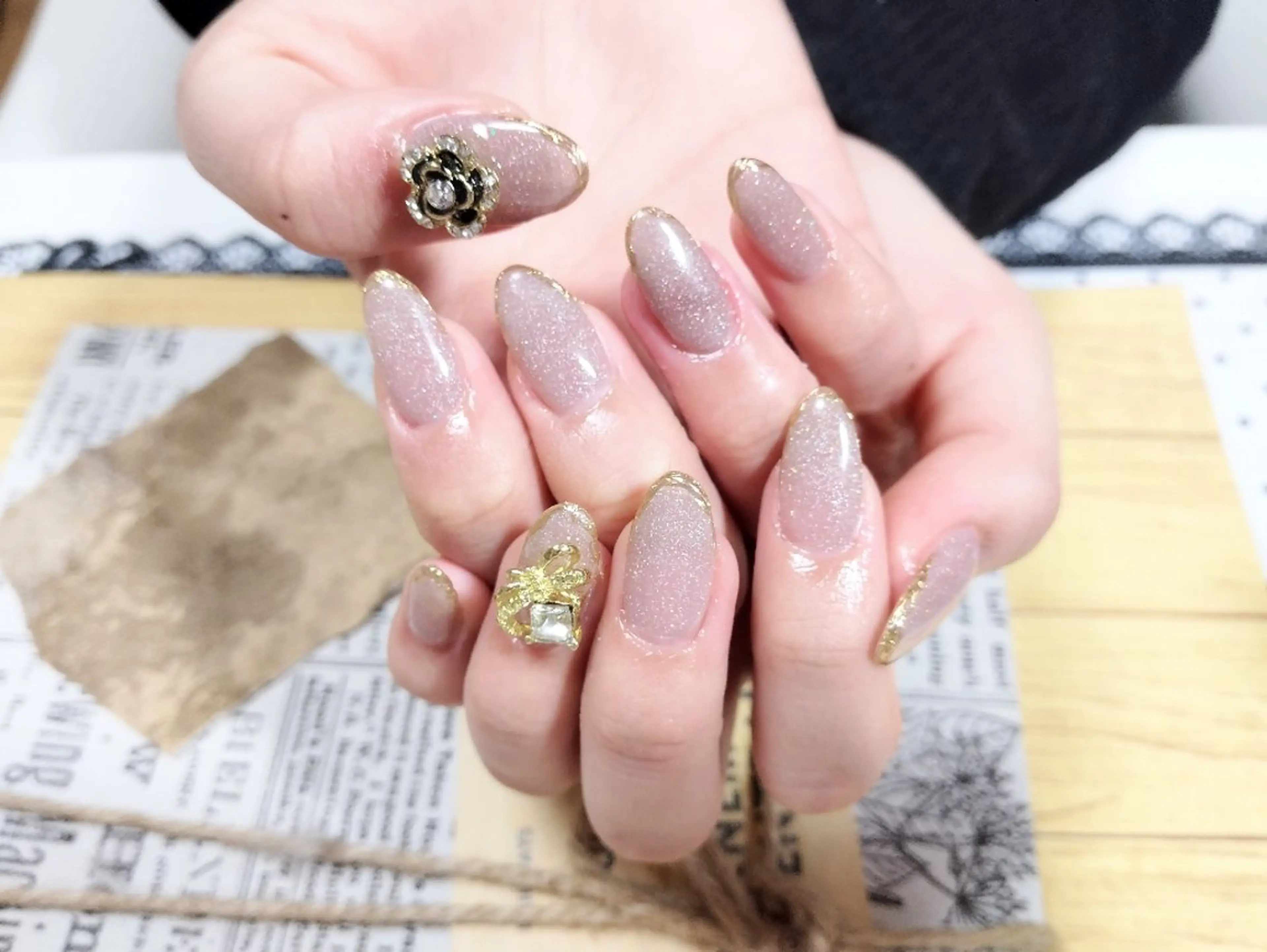 ネイル シンプルネイル ネイルチップ ハンドネイル ハンドケア ＤI'A ネイルサロンのネイルデザイン