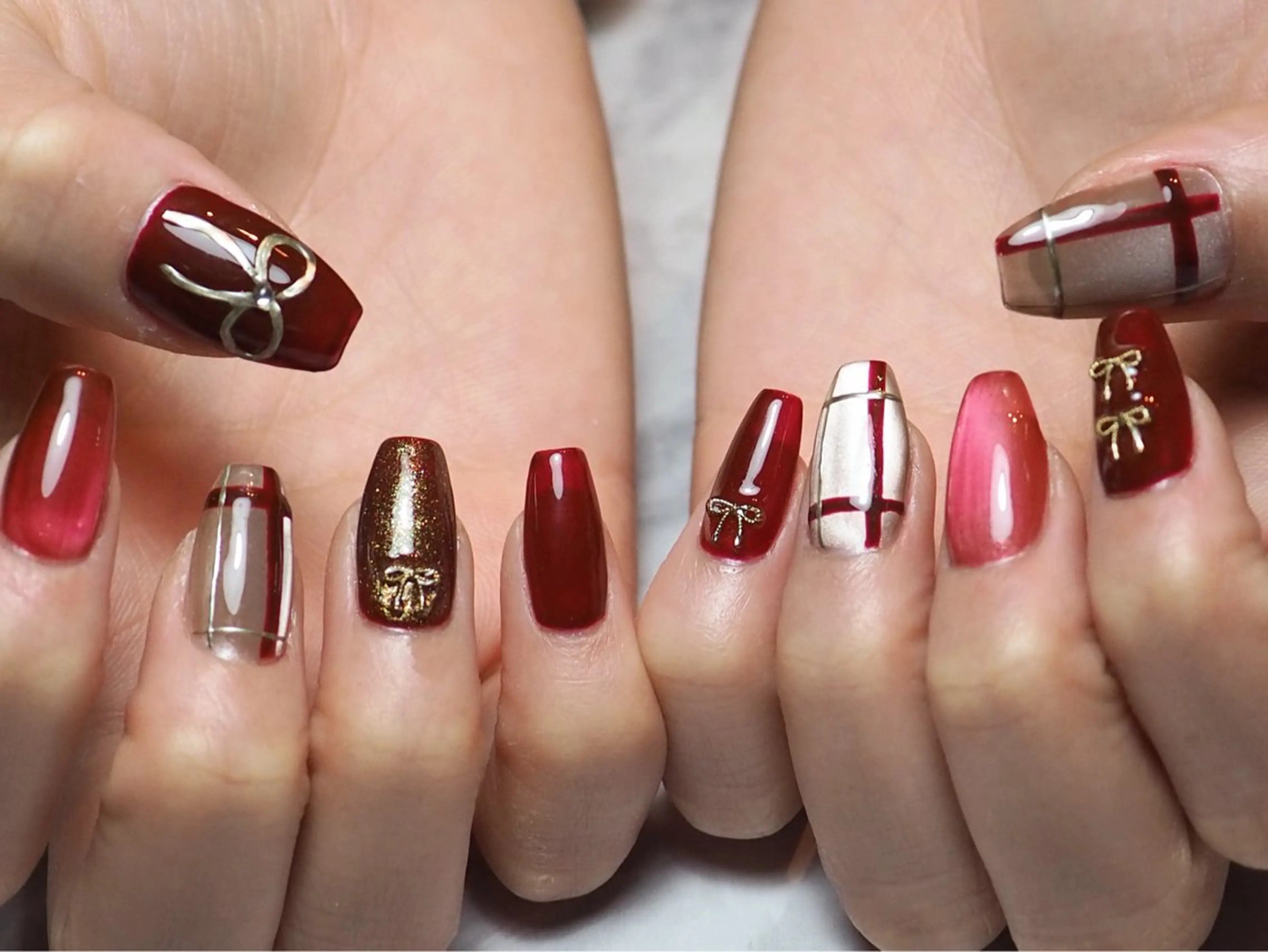 ネイル なんば7nail YUZUHAのネイルデザイン