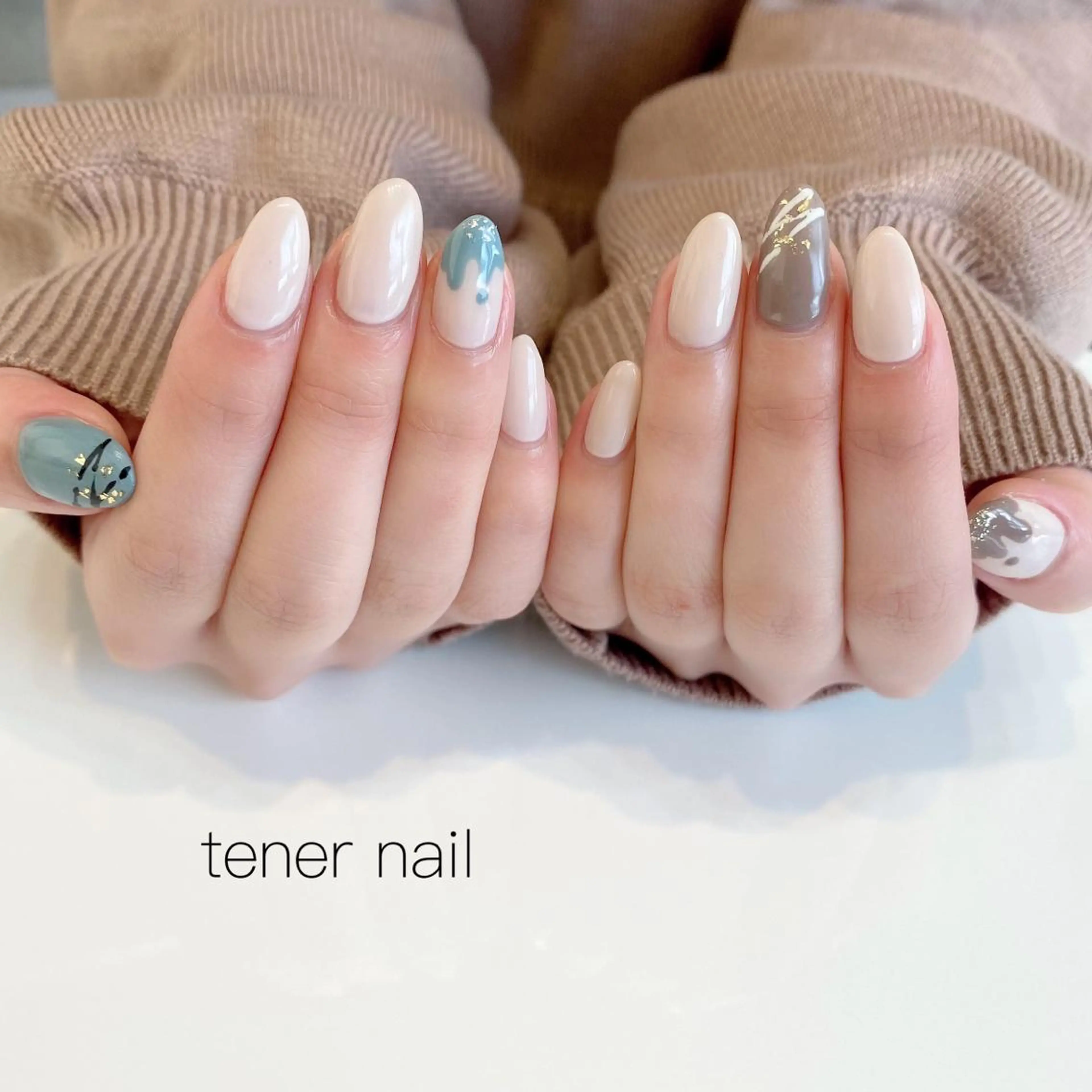 ネイル 春ネイル バレンタイン テネルネイル tener nailのネイルデザイン