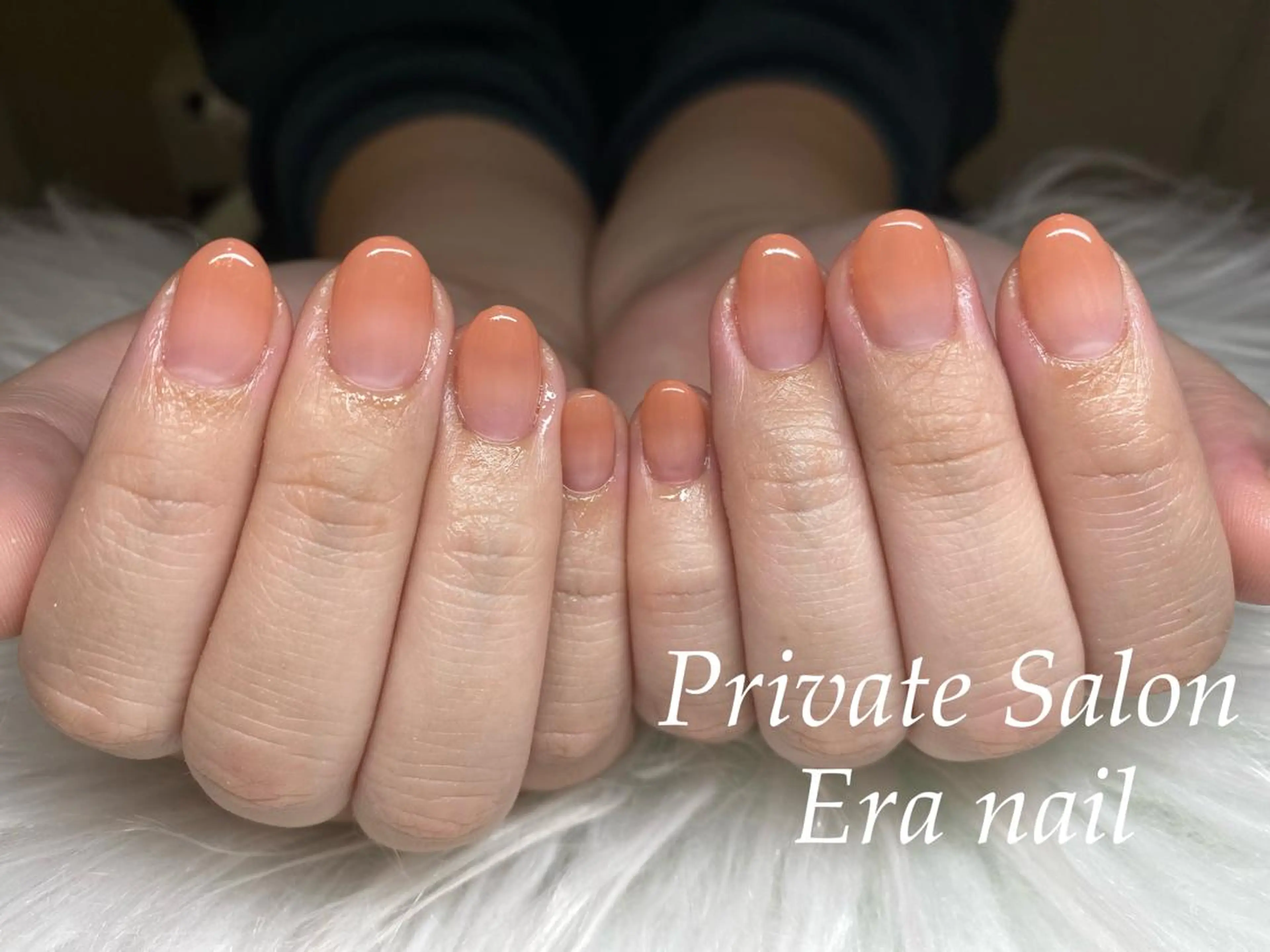 ネイル グラデーション シンプルネイル Era nailのネイルデザイン