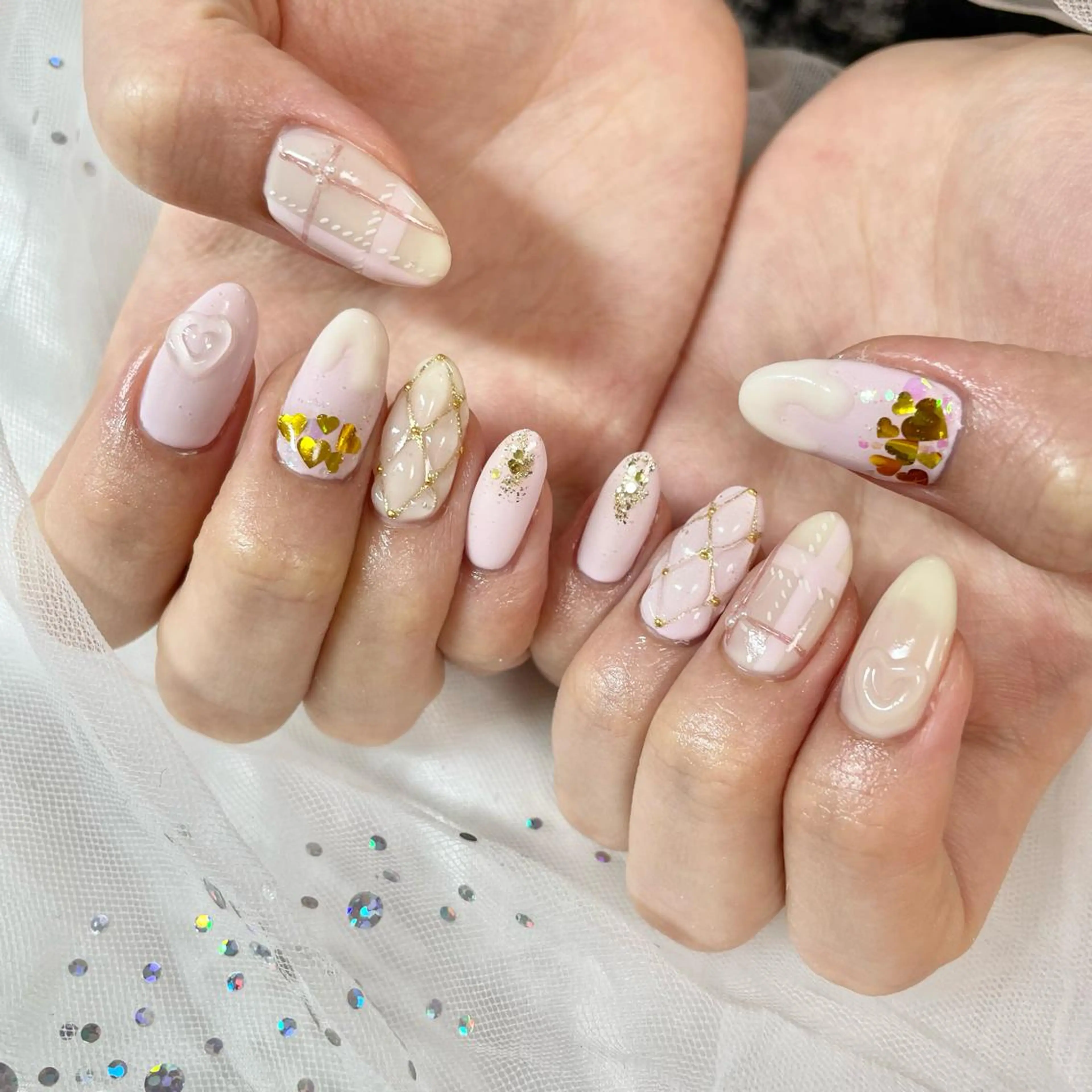 ネイル ハンドネイル 🎀AYAKO 🎀中韓ネイルのネイルデザイン
