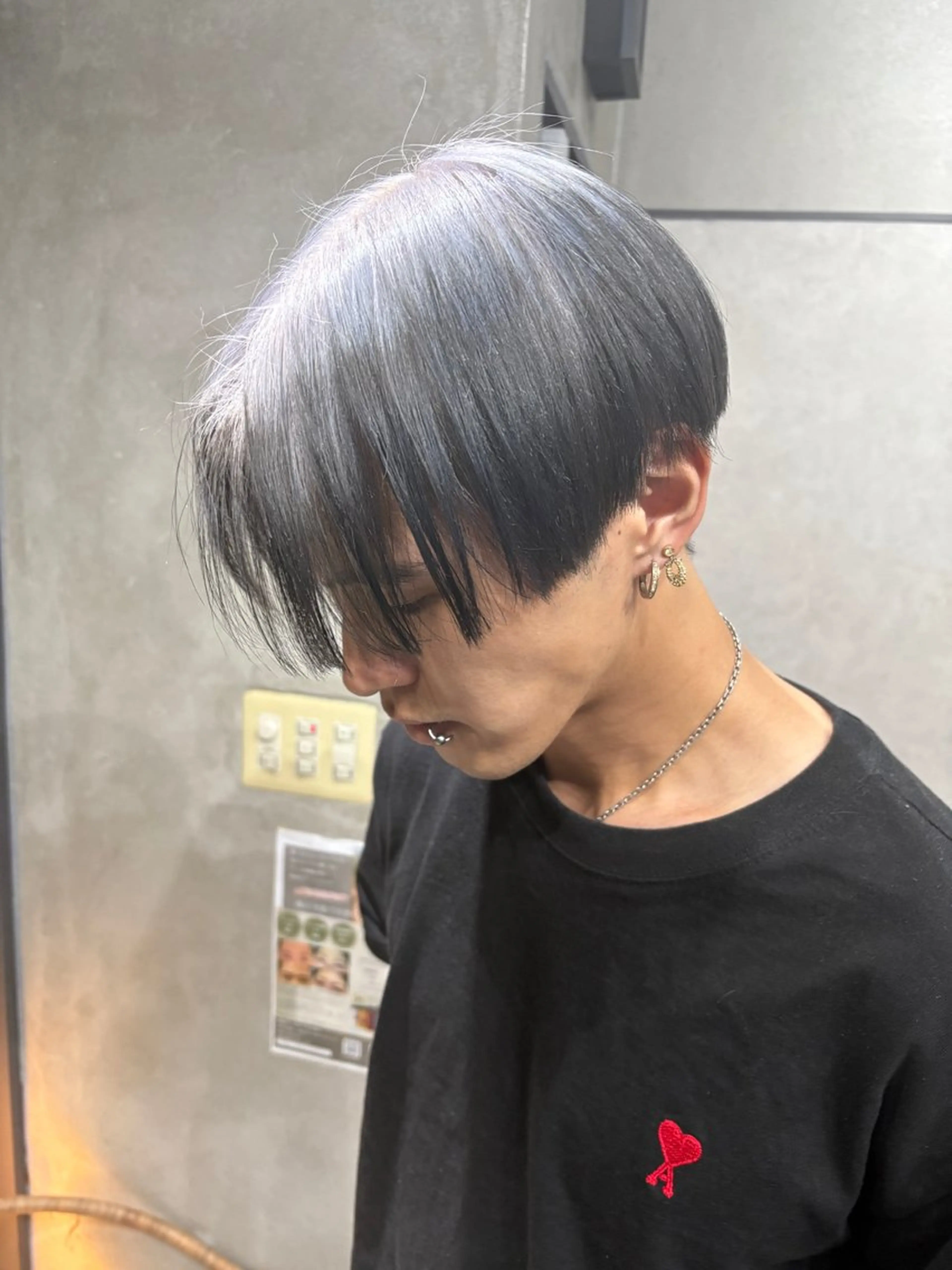 ショート カット 縮毛矯正 maya レイヤーカットのヘアスタイル