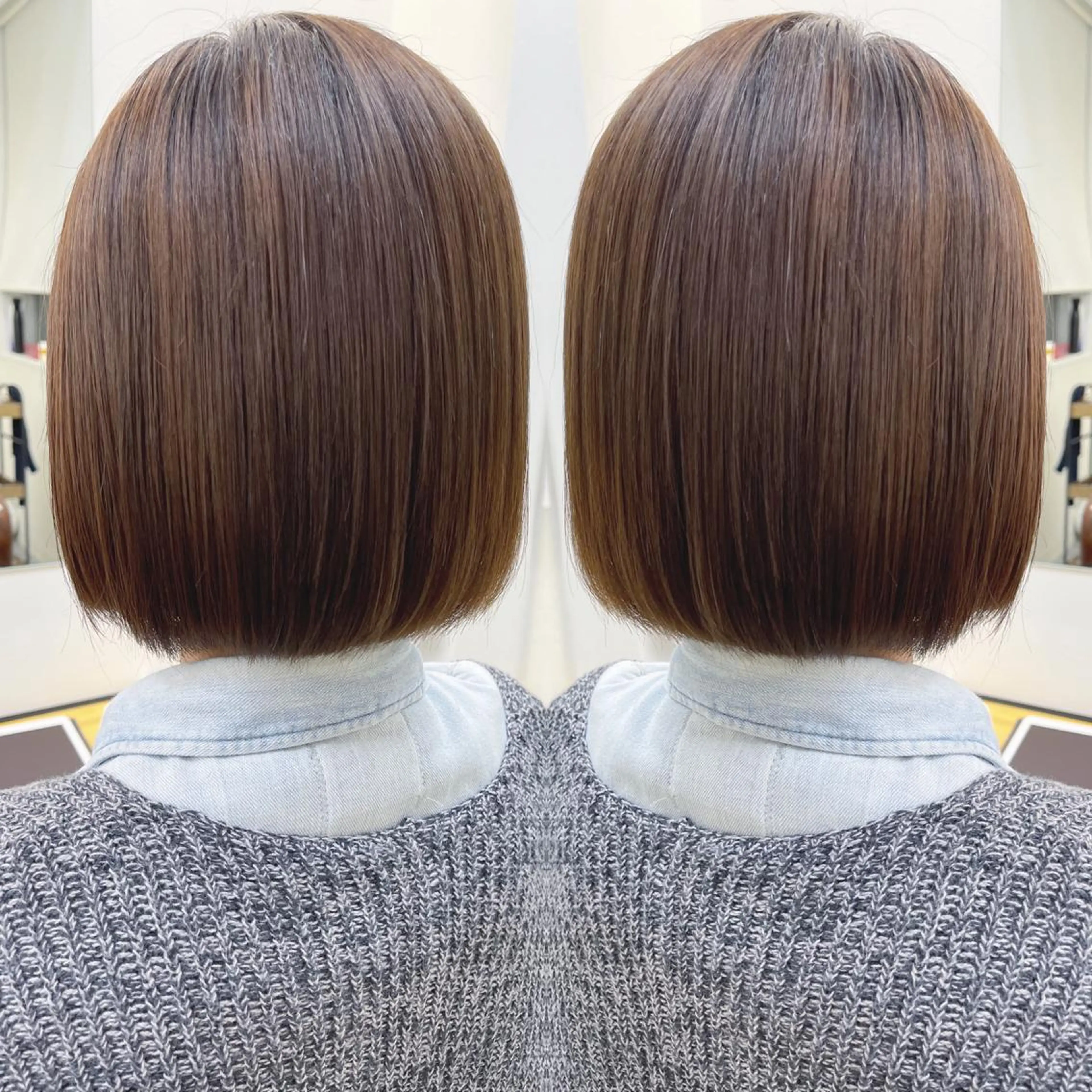 ショート ショートボブ ボブ 髪質改善 ショートヘア カット 縮毛矯正 H (エイチ) 烏丸御池店のヘアスタイル