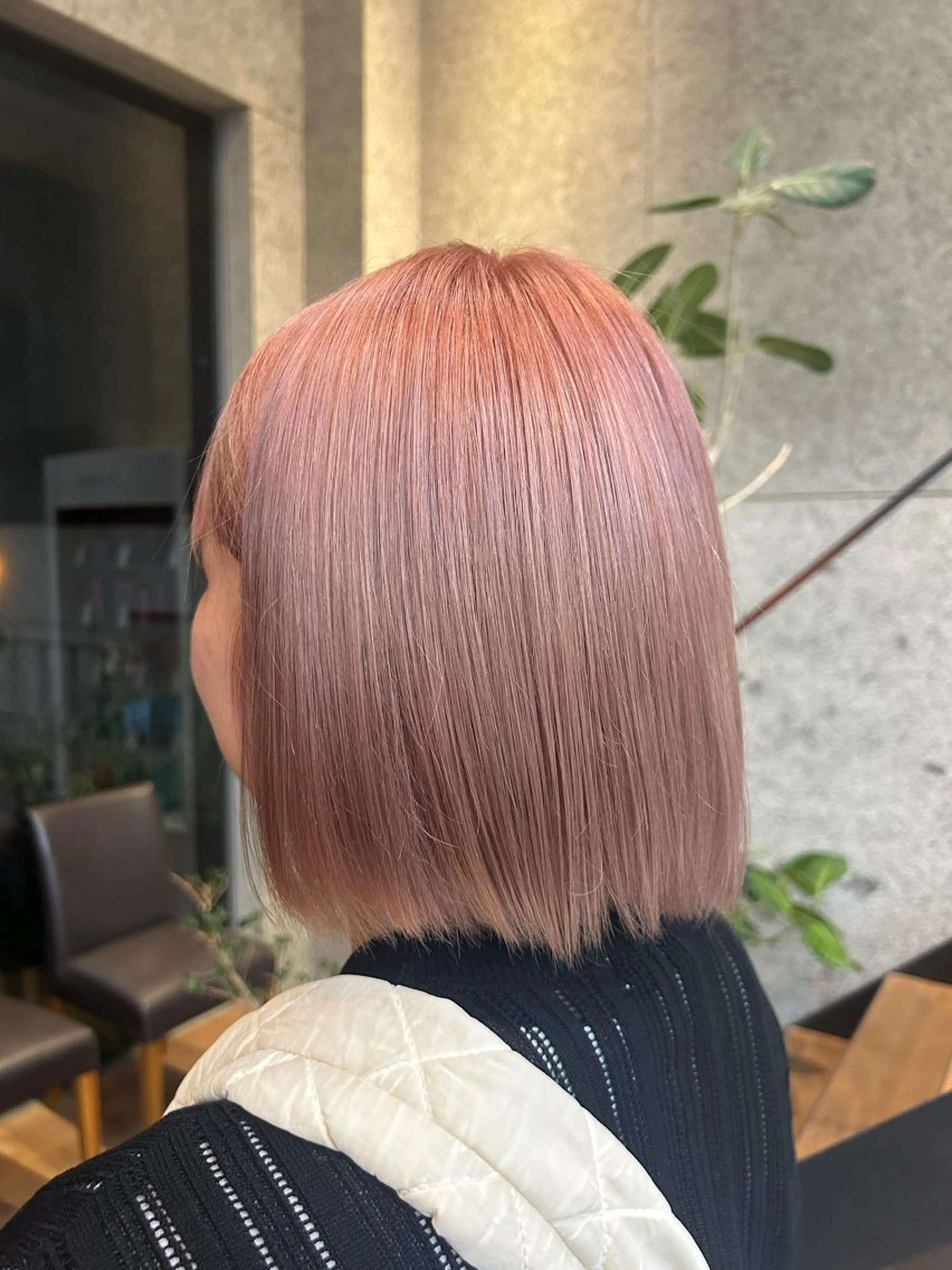 ショート カラー 🤡暖色レイヤー 🤡みさきのヘアスタイル