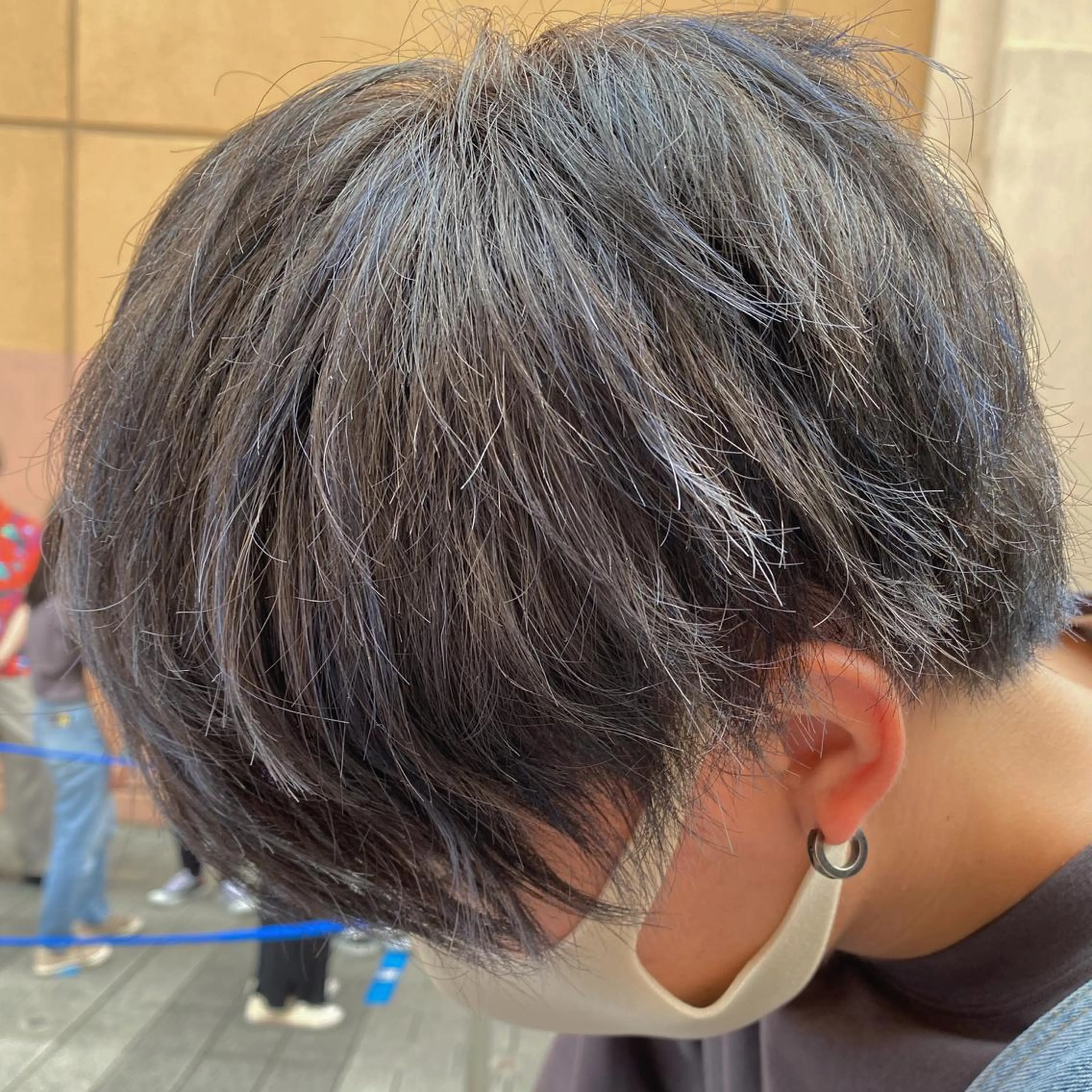 ショート カラー メンズ カット ヘアカラー トリートメント 🪞個室サロン/韓国 艶髪/keito🪞のヘアスタイル