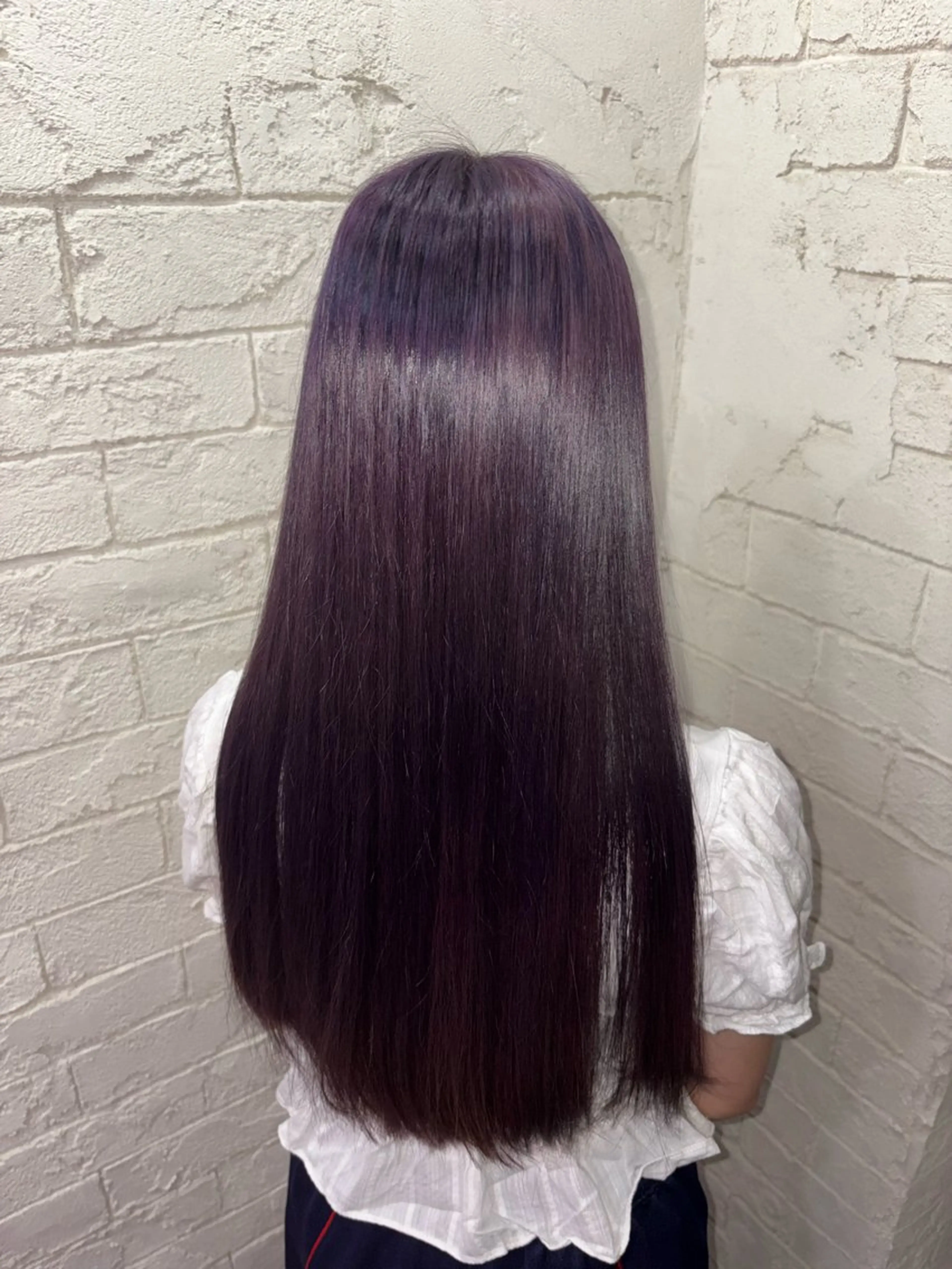 🎈ブリーチなしダブルカラー+トリートメント🎈ケアカラーの写真