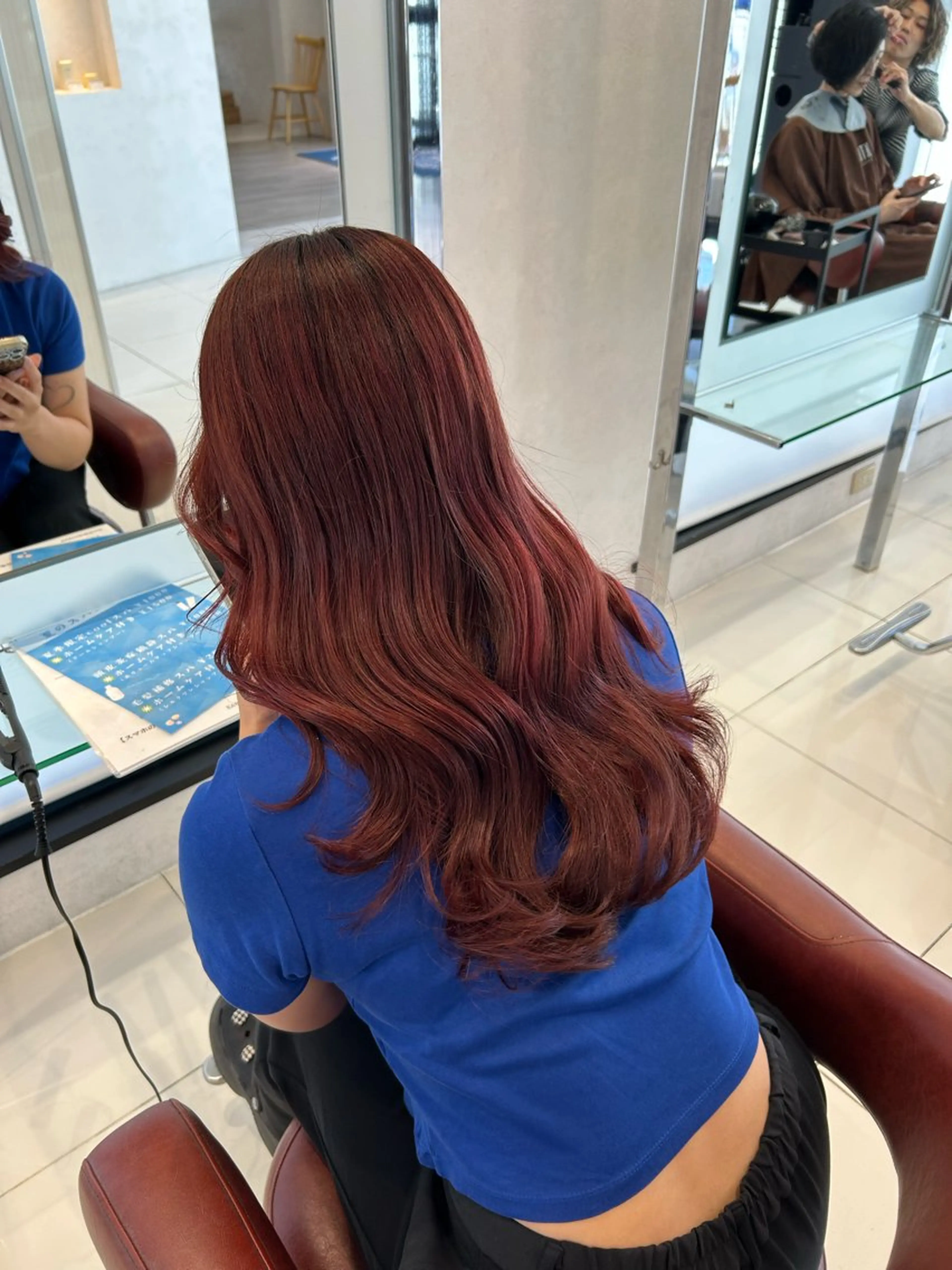 【学生限定‼️】艶カラー＋1stepトリートメントの写真
