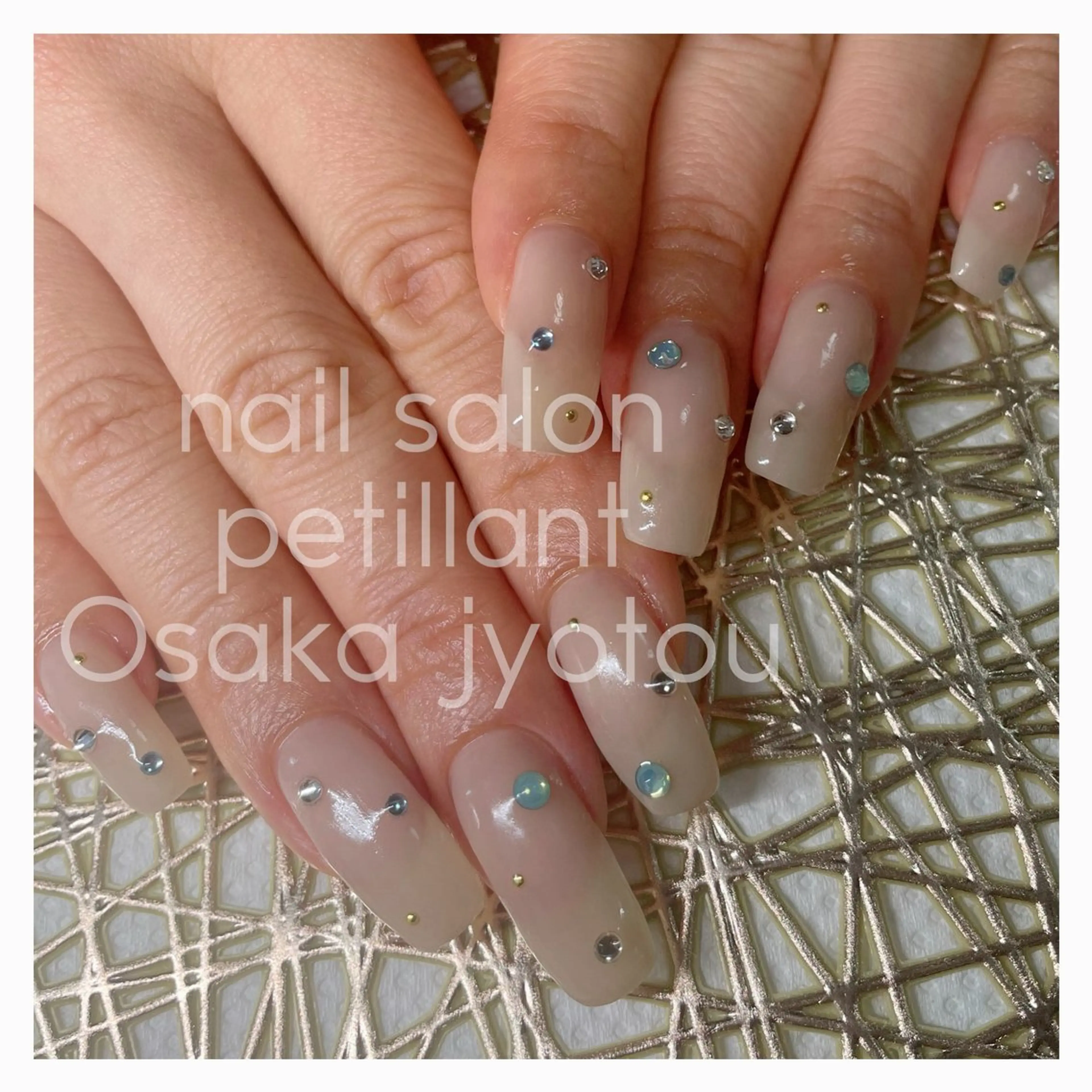 ネイル アートネイル シンプルネイル nail salon petillantのネイルデザイン