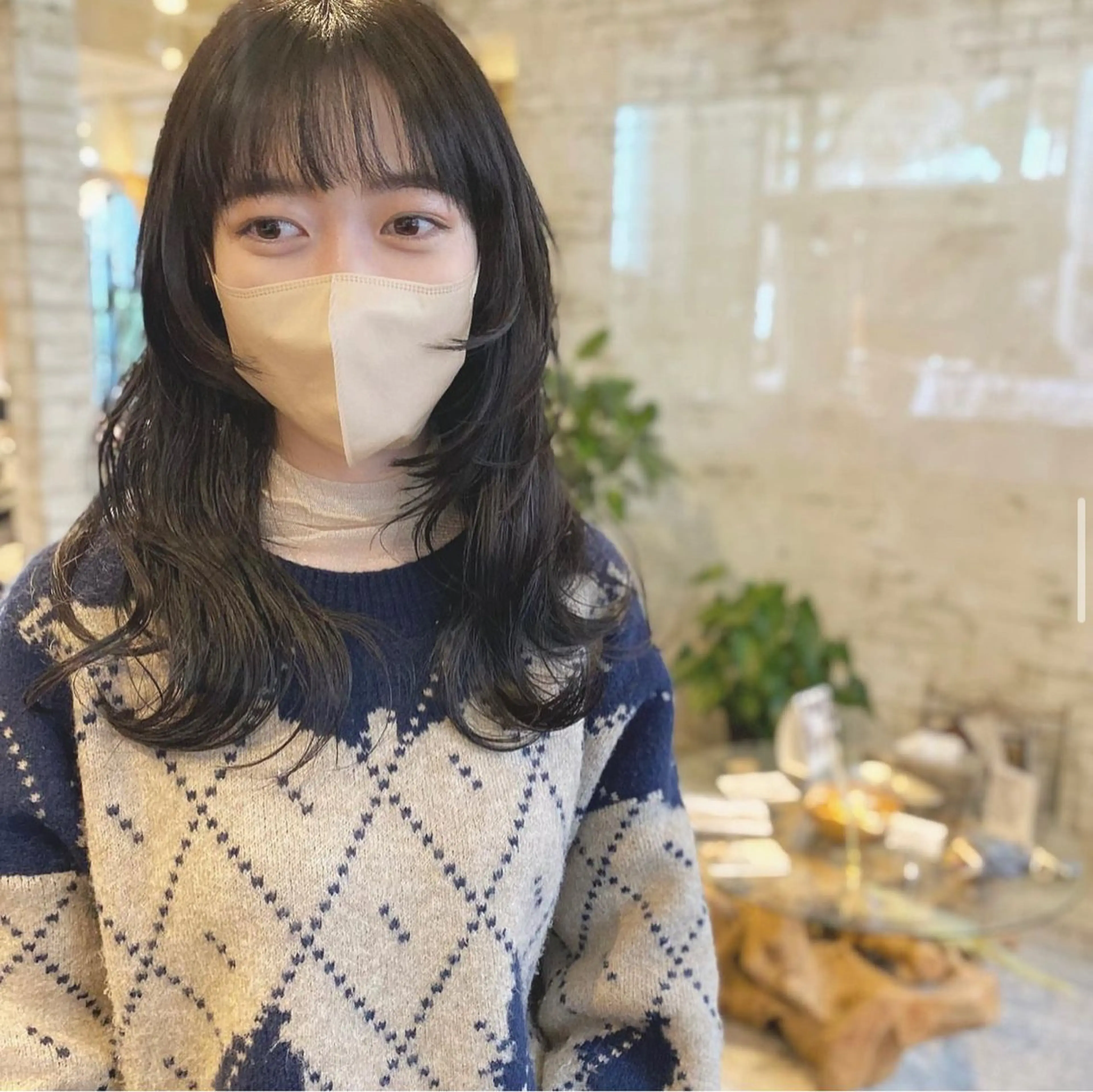 ロング カラー 渋谷　今泉ひろき 髪質改善×美髪矯正のヘアスタイル