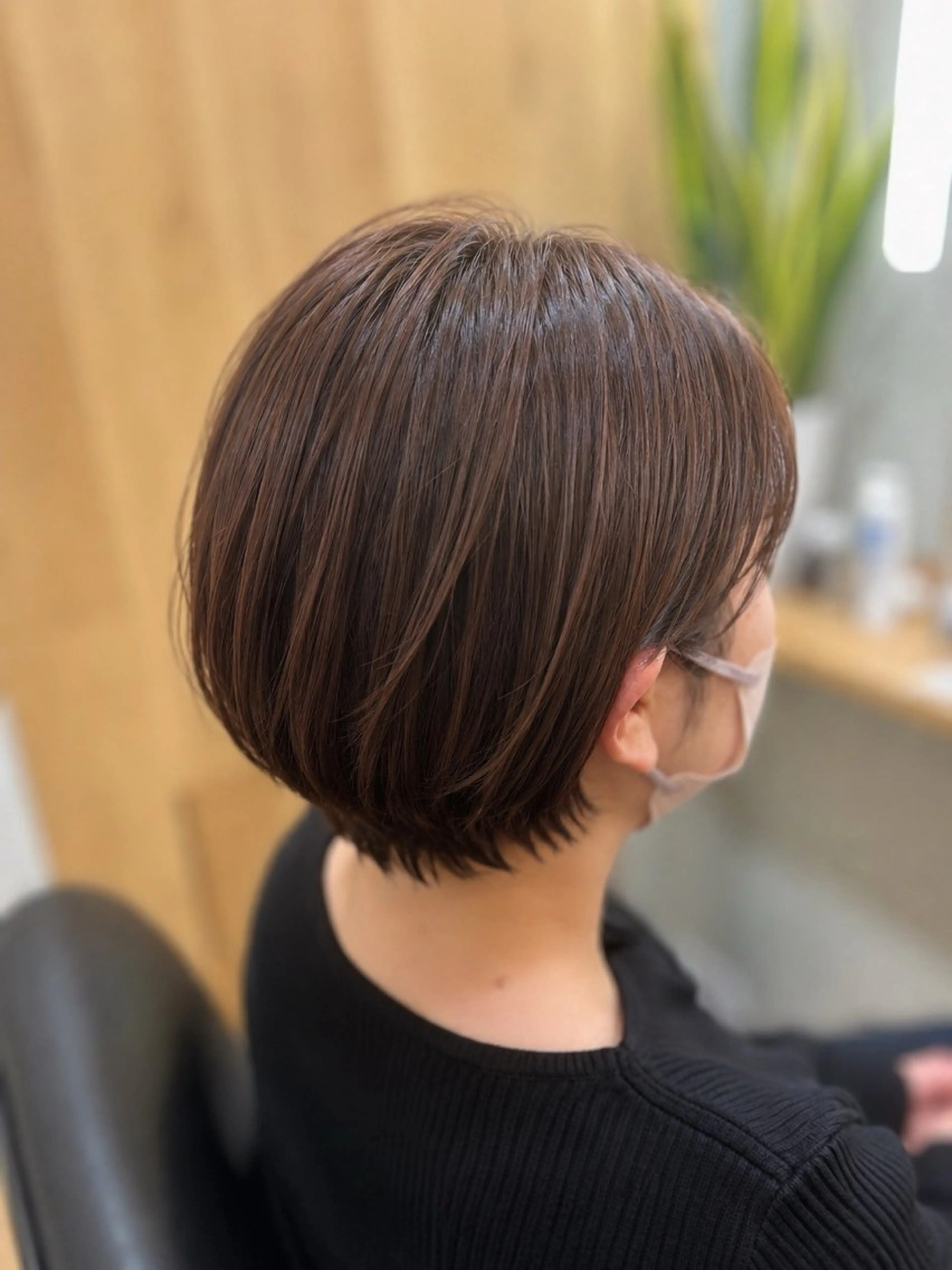 ショート カット ヘアカラー トリートメント 白鳥 正孝のヘアスタイル