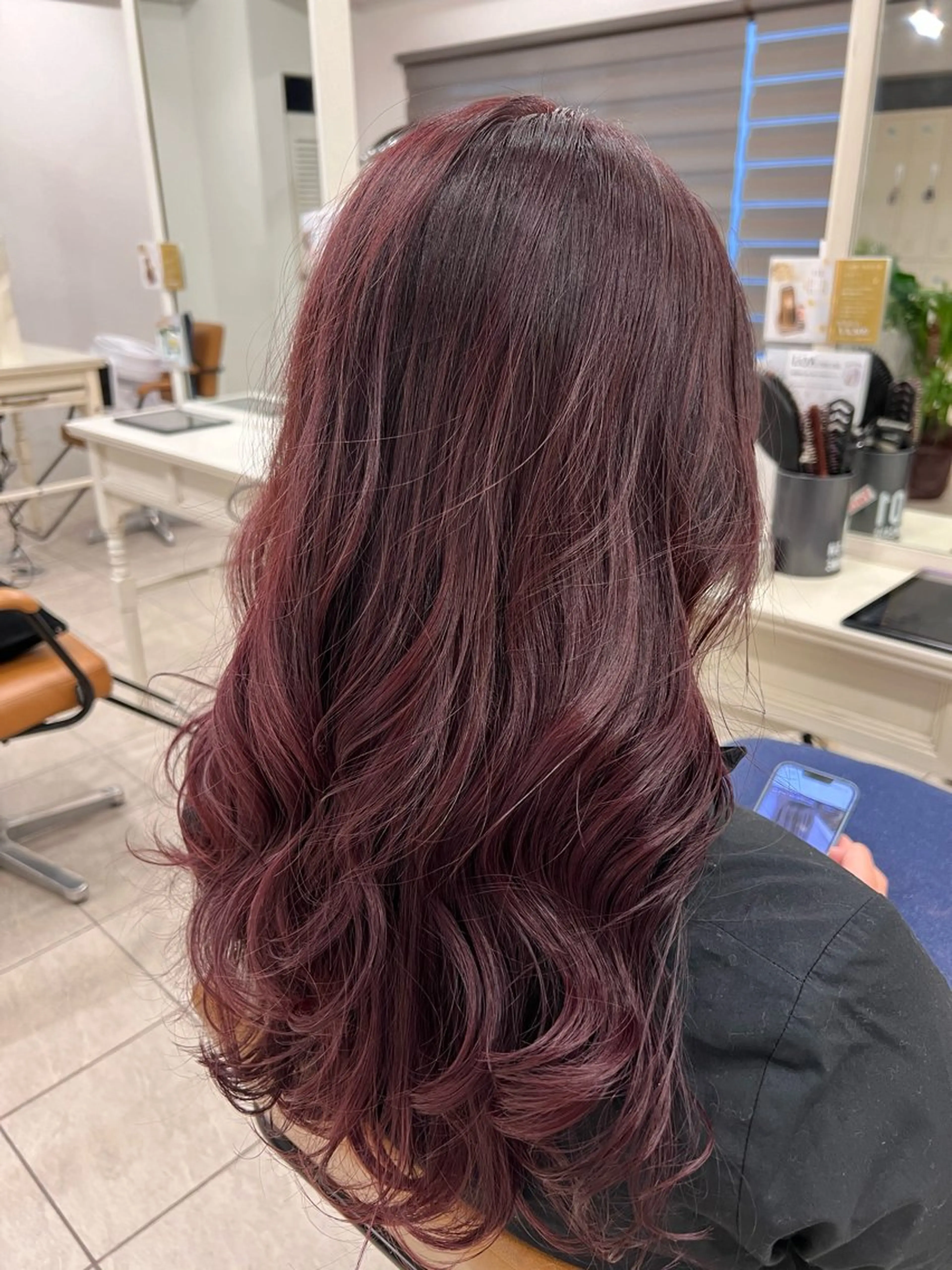 ロング カラー メンズカットグラデー ションカラー/ケイゴのヘアスタイル