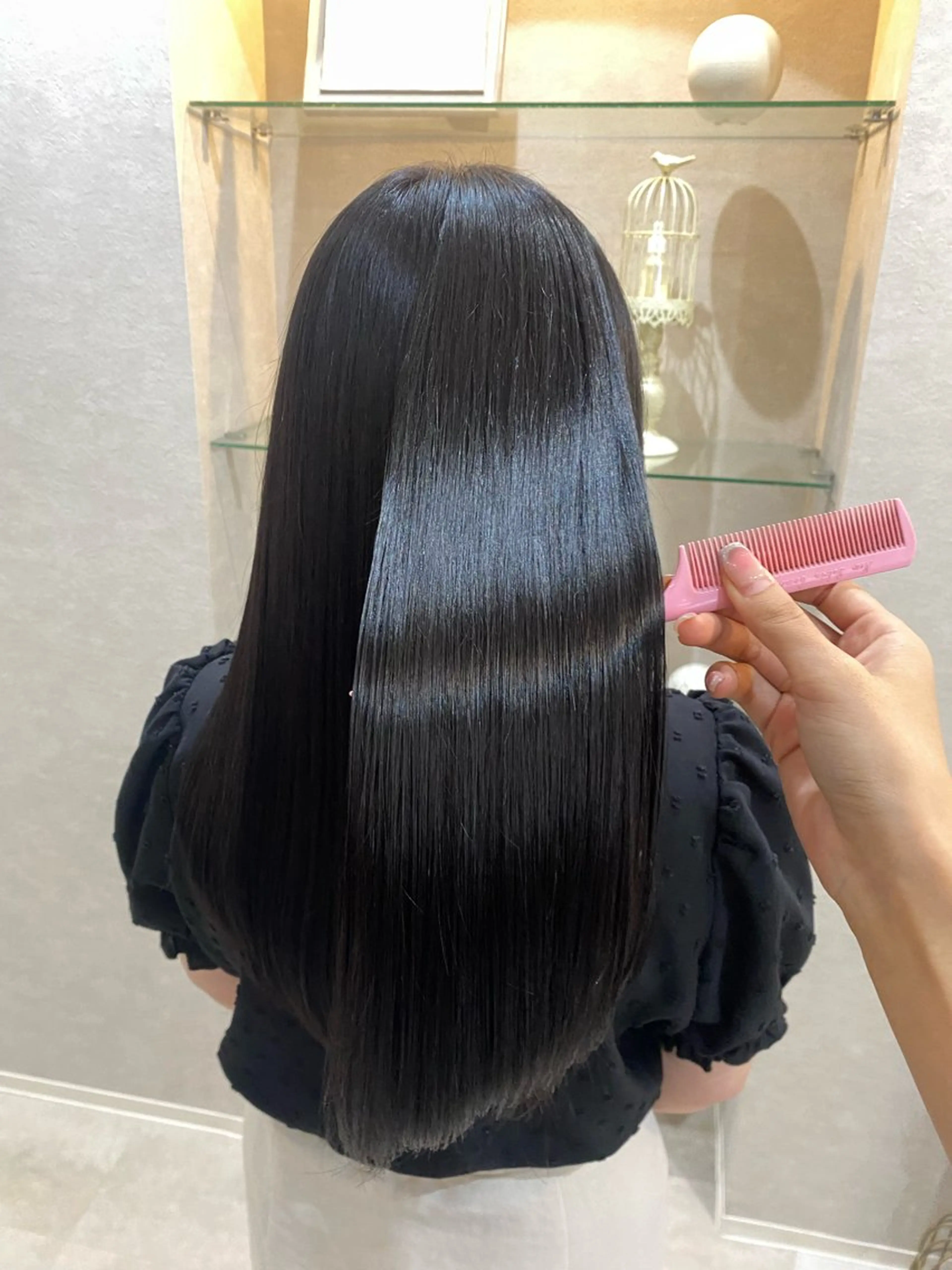 ロング トリートメント color couture みほのヘアスタイル