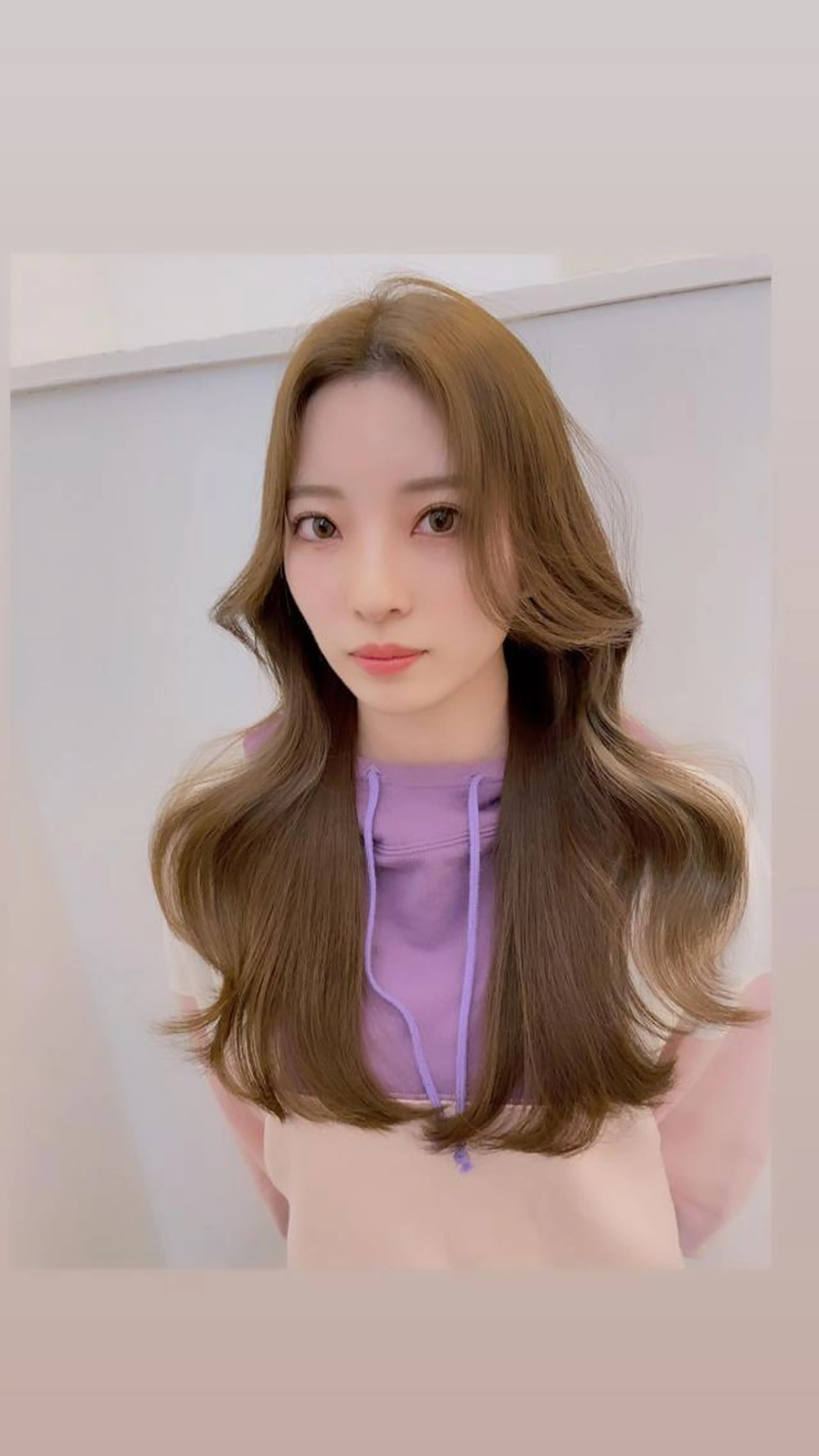 新規人気No.1💋🎉韓国バズり中のくびれヘアスタイル+イルミナ・アディクシーカラー💋の写真