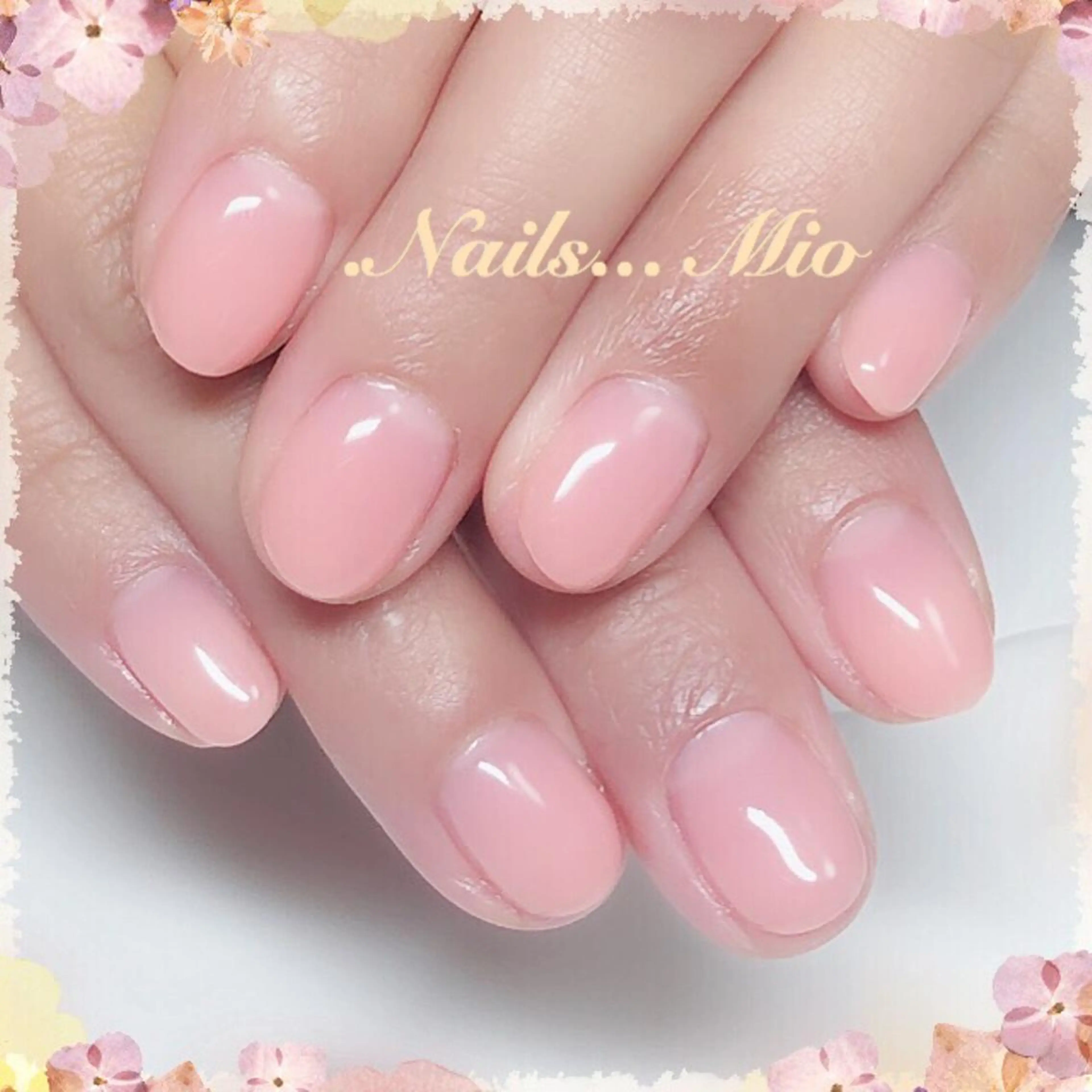 ネイル ピンク .Nails Mio 赤羽西ネイルサロンのネイルデザイン