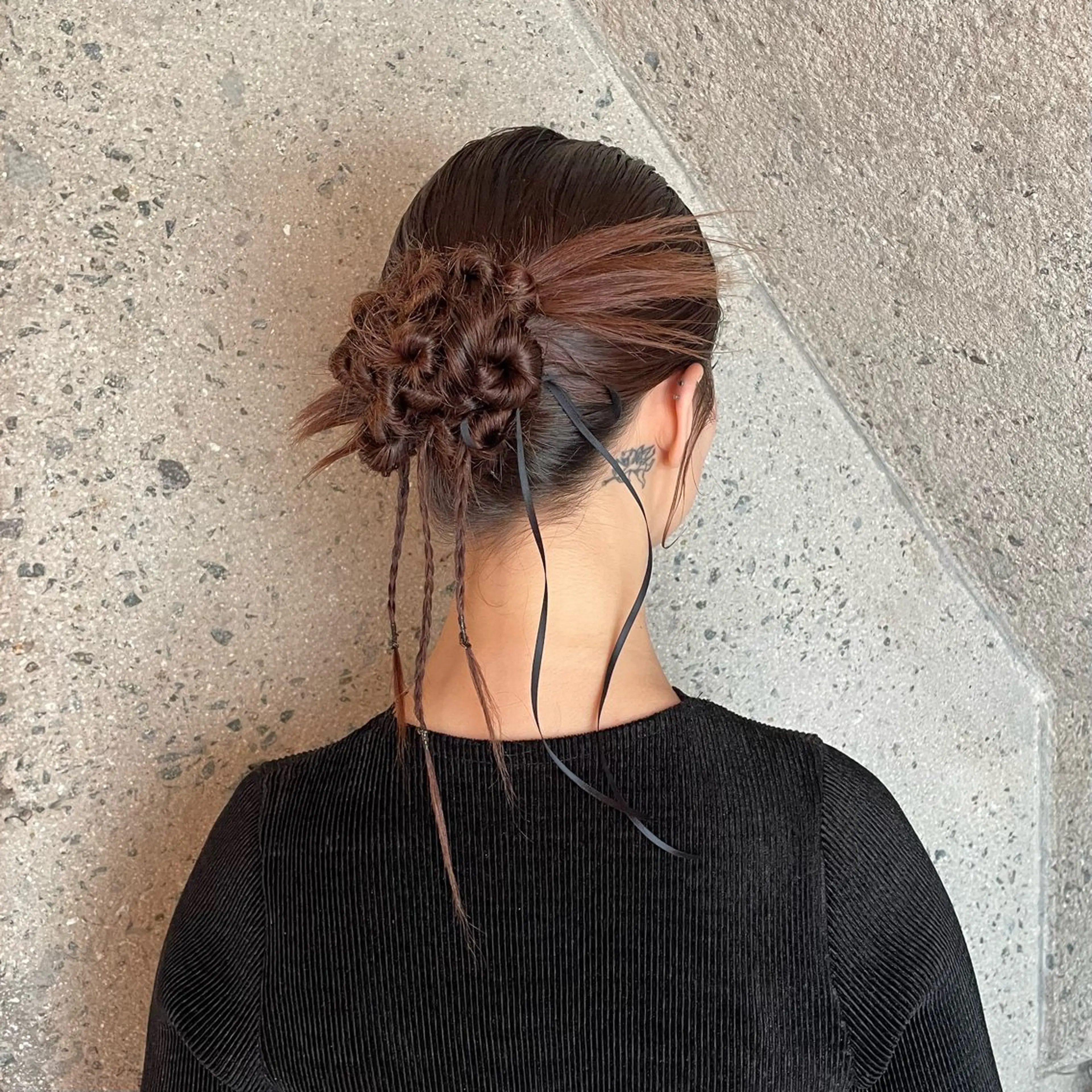 ヘアアレンジ 平尾/薬院*北谷治子 *艶髪レイヤーカットのヘアスタイル