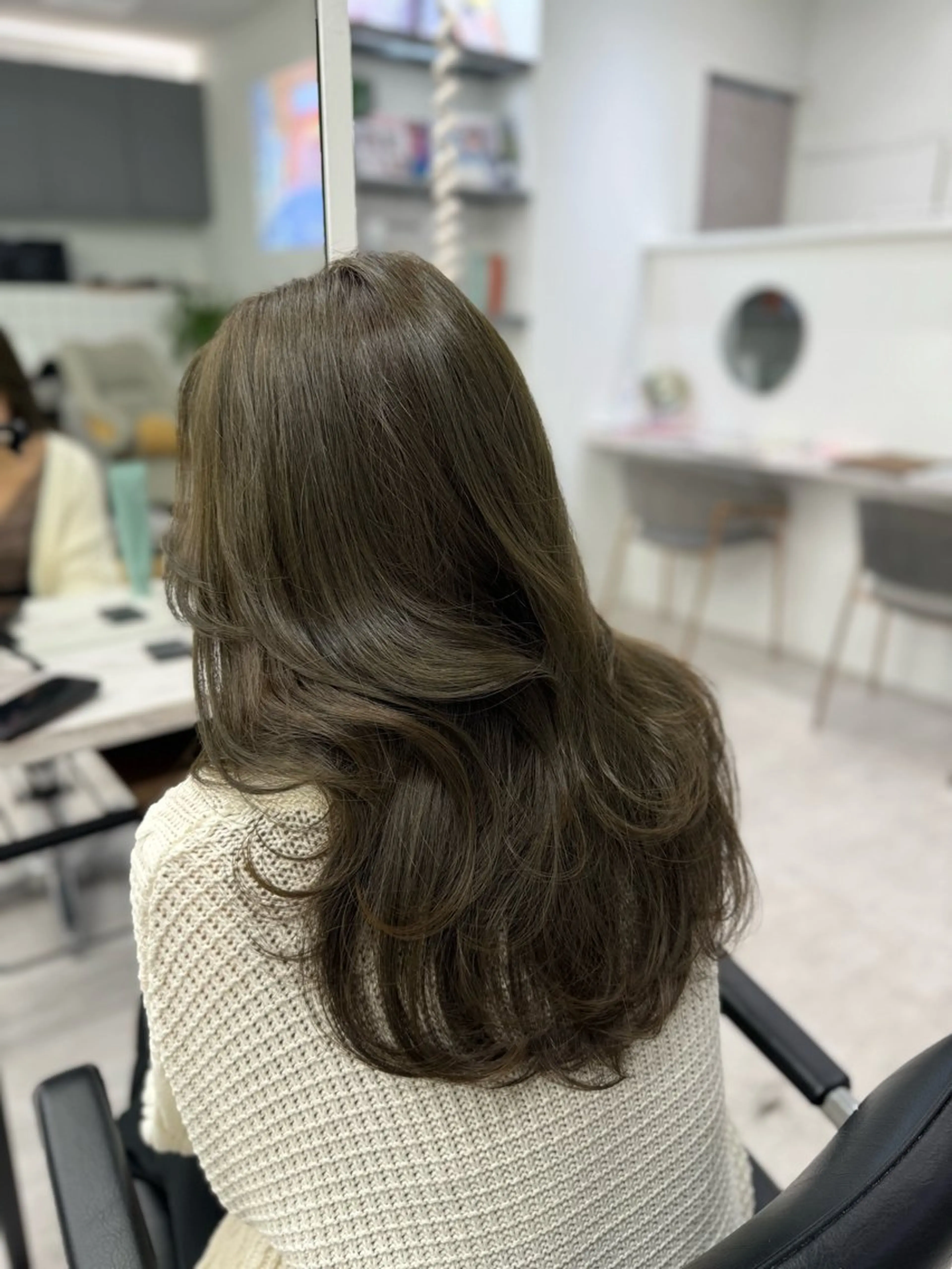 セミロング 映える顔まわり/前髪 特化 💗 ユキマのヘアスタイル