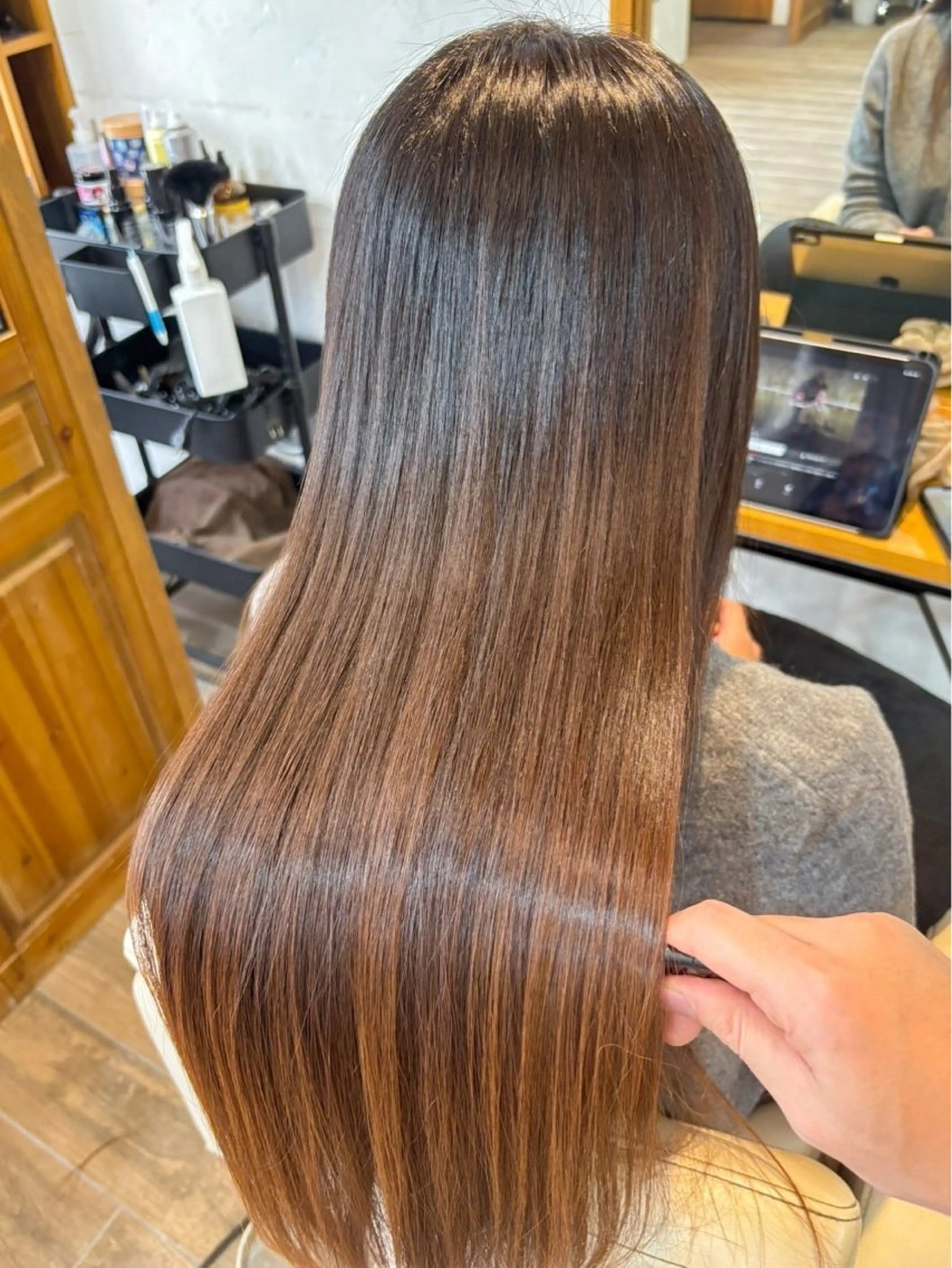 ロング 竹下 勇人のヘアスタイル