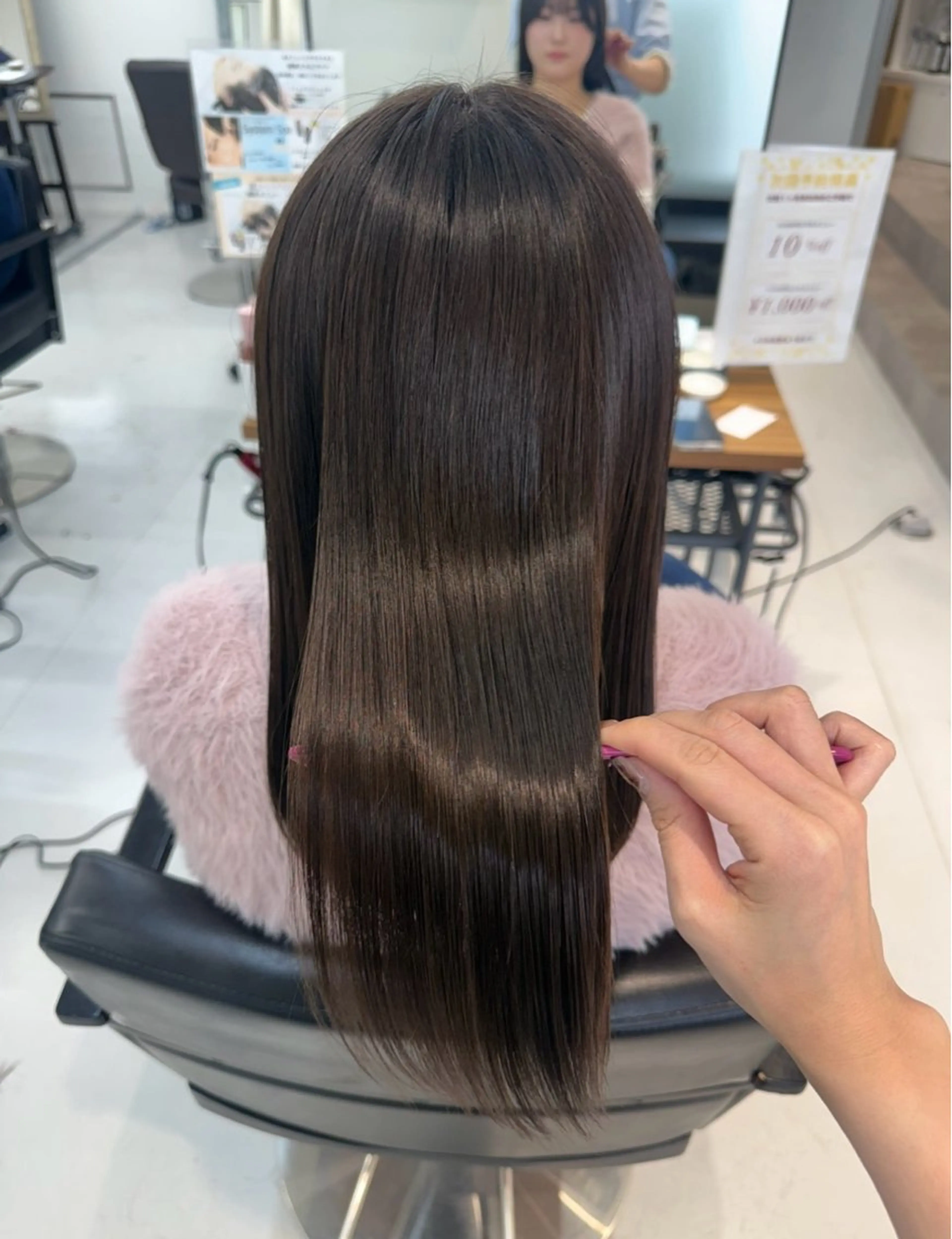 セミロング カット ヘアカラー トリートメント 榎本雪来⛄️ メンズカット✂️のヘアスタイル