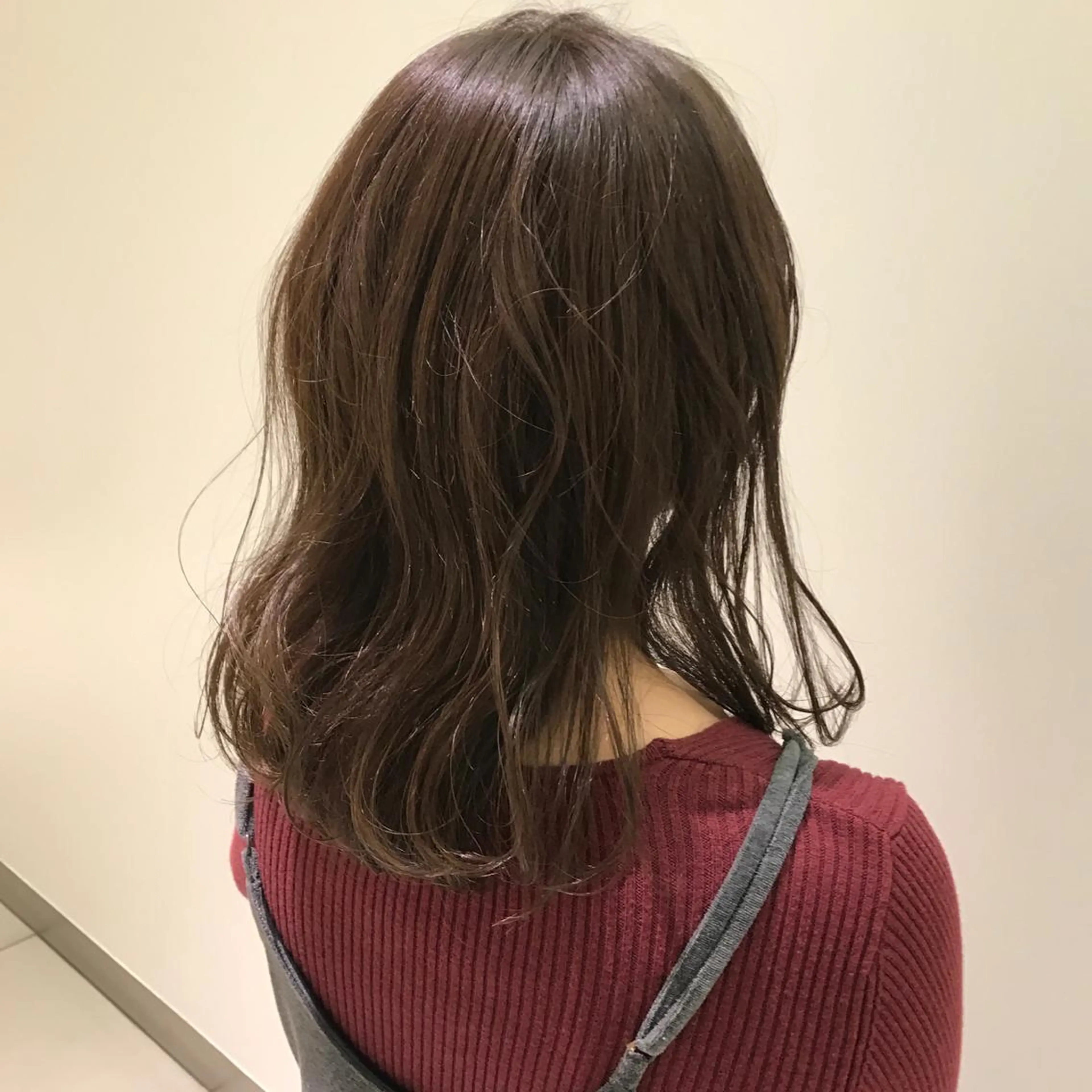 ミディアム カラー ベージュカラー 鳥越 一希のヘアスタイル