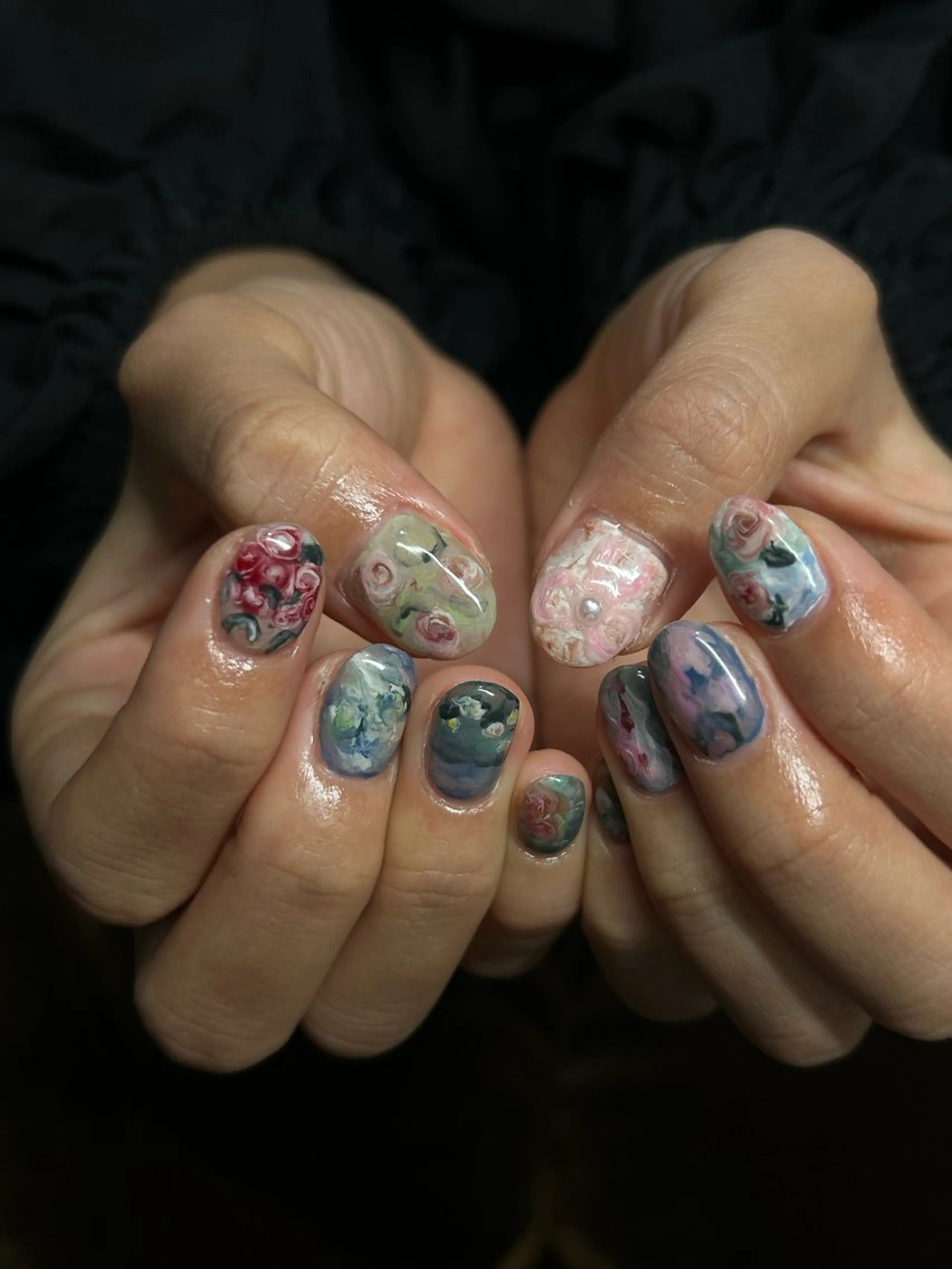 ネイル ニュアンスネイル Yuni.所属・sakae yurinaのネイルデザイン