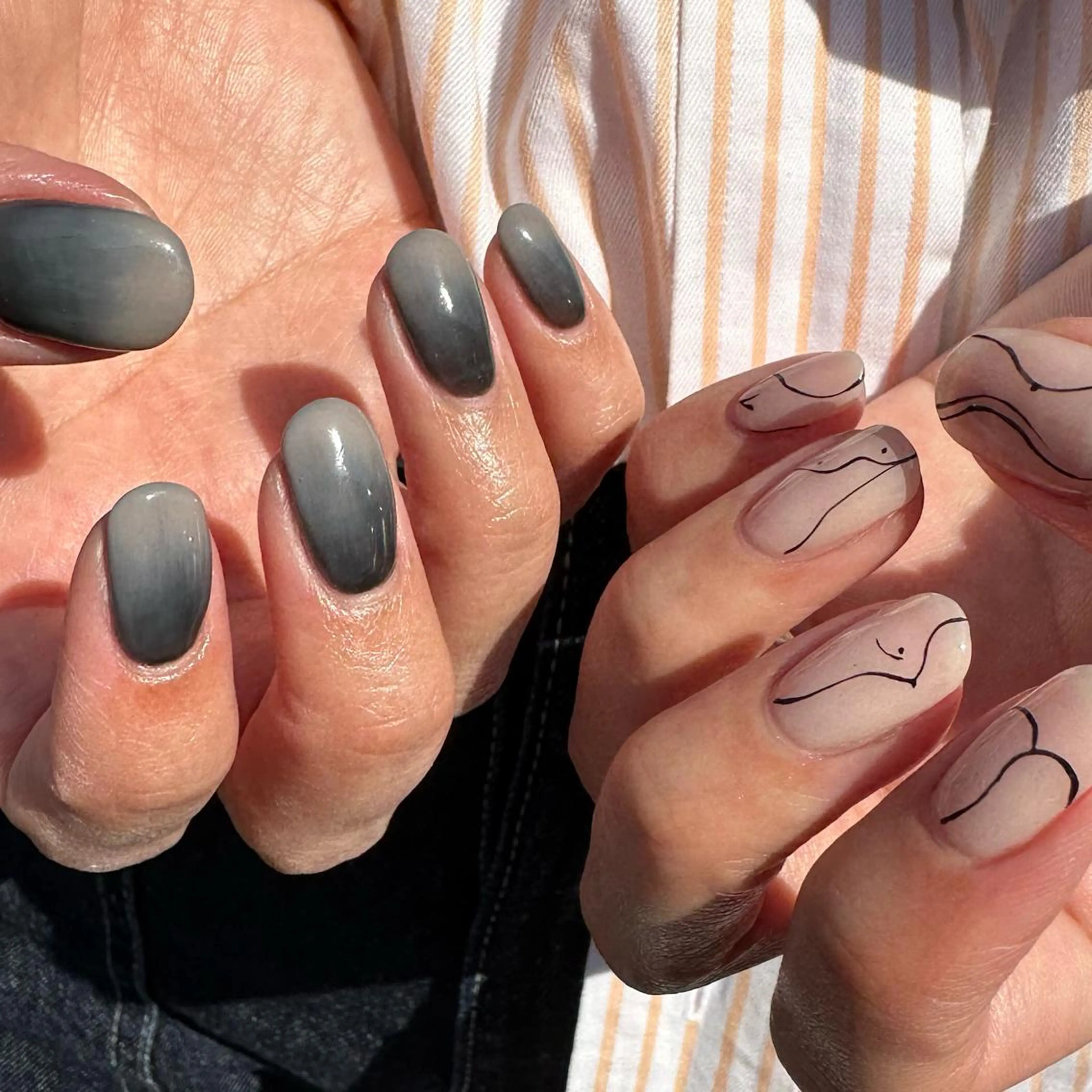 ネイル ハンドネイル 佐藤 穂乃香のネイルデザイン