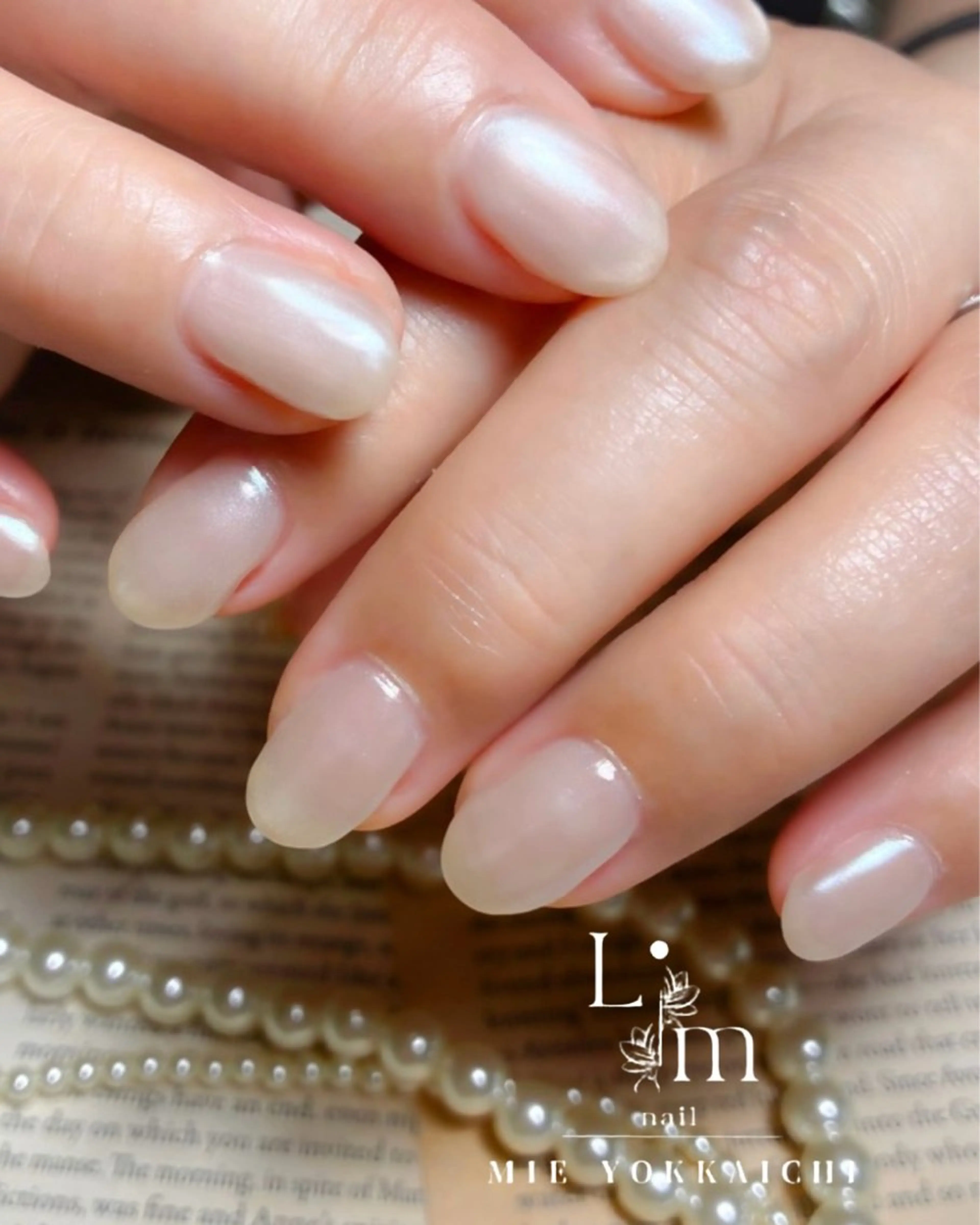 ネイル マグネットネイル ミラーネイル Li.m nail リム ネイルのネイルデザイン